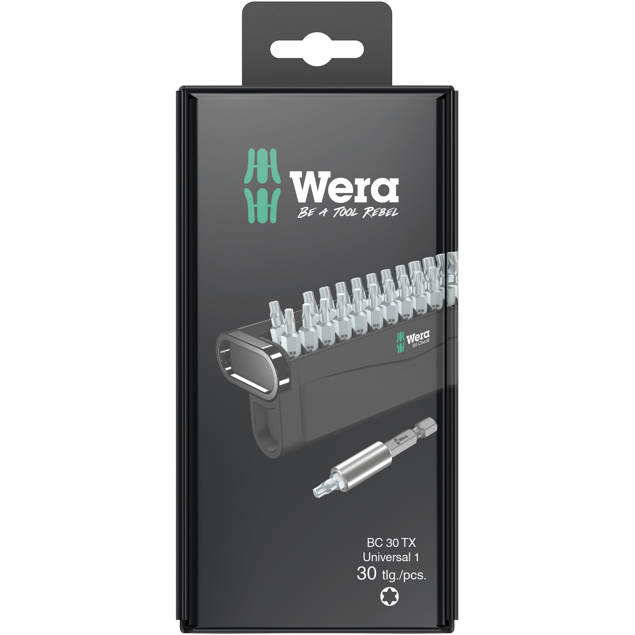 Wera Bit-Check 30 TX Universal 1 SB, 30 pieces