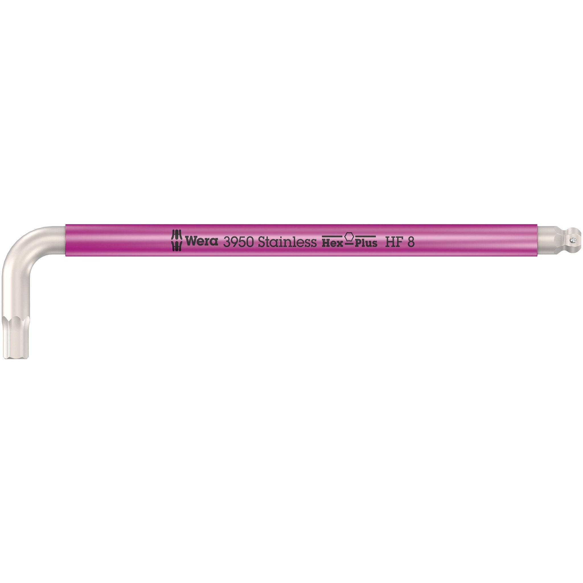 Wera 3950 SPKL Multicolour HF L-key, metric, stainless steel, with holding function, 8 x