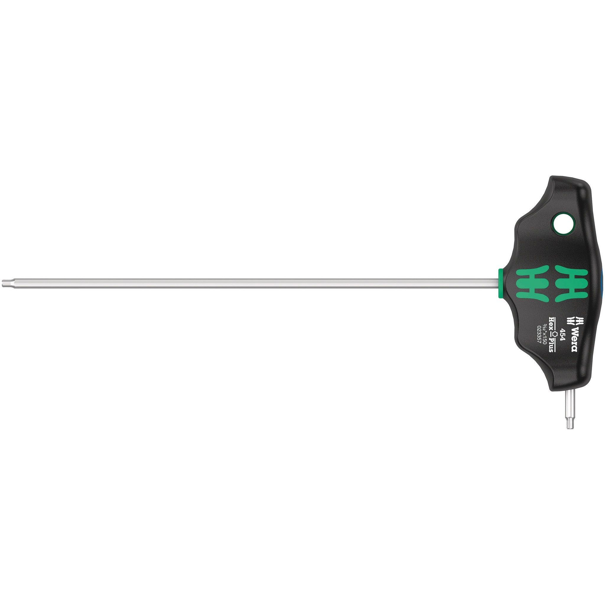 Wera 454 Imperial T-handle hexagon screwdriver Hex-Plus, imperial, 5/64" x 150 mm