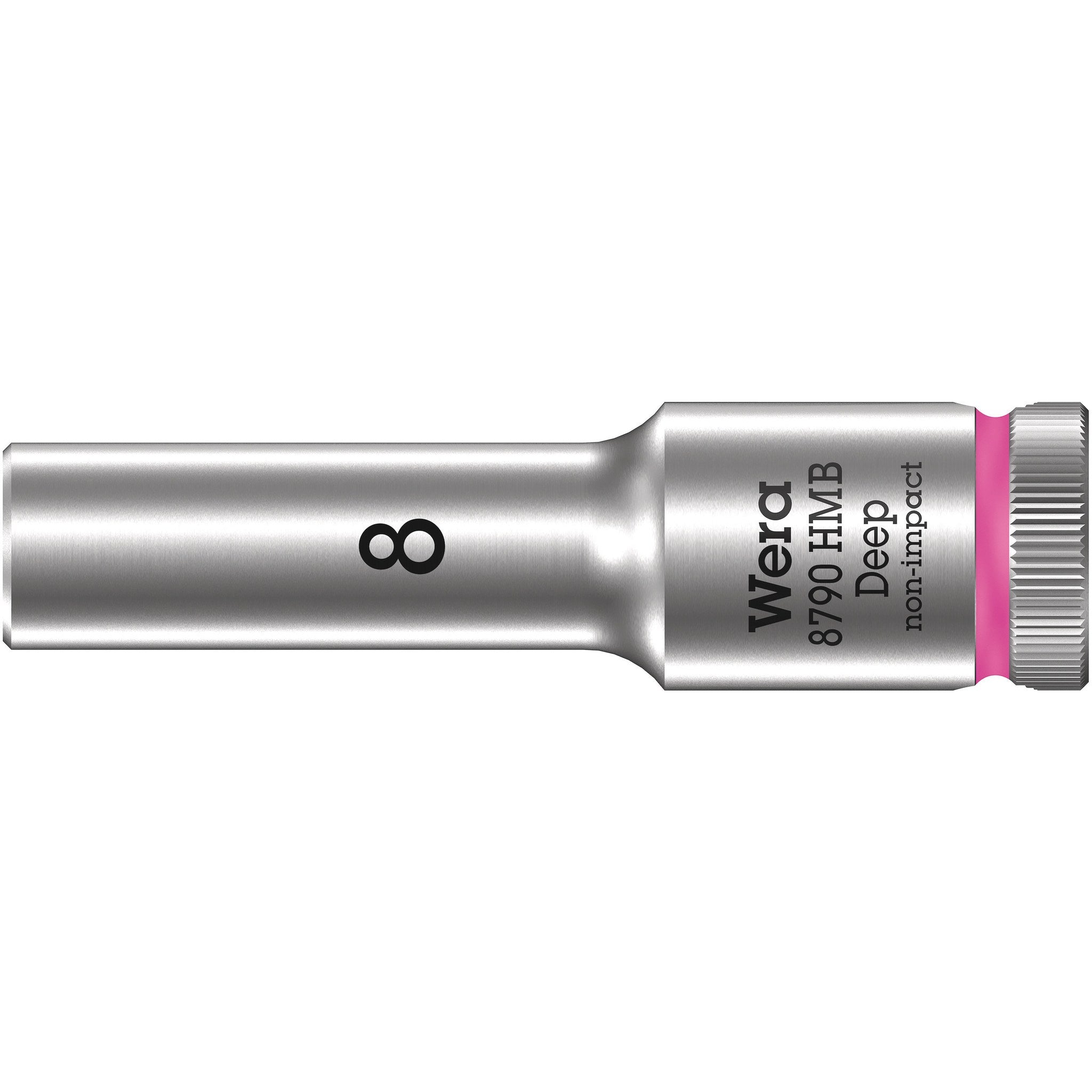 Wera 8790 HMB Deep 3/8" socket, 8 x 64 mm