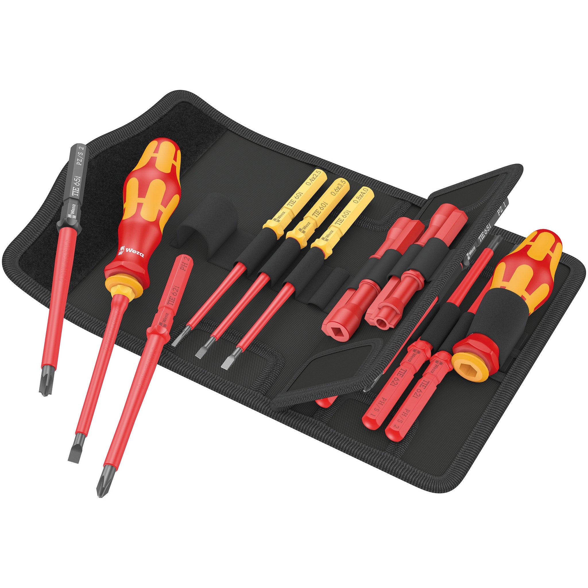 Wera Kraftform Kompakt VDE 18 Universal 2 Tool finder, 18 pieces