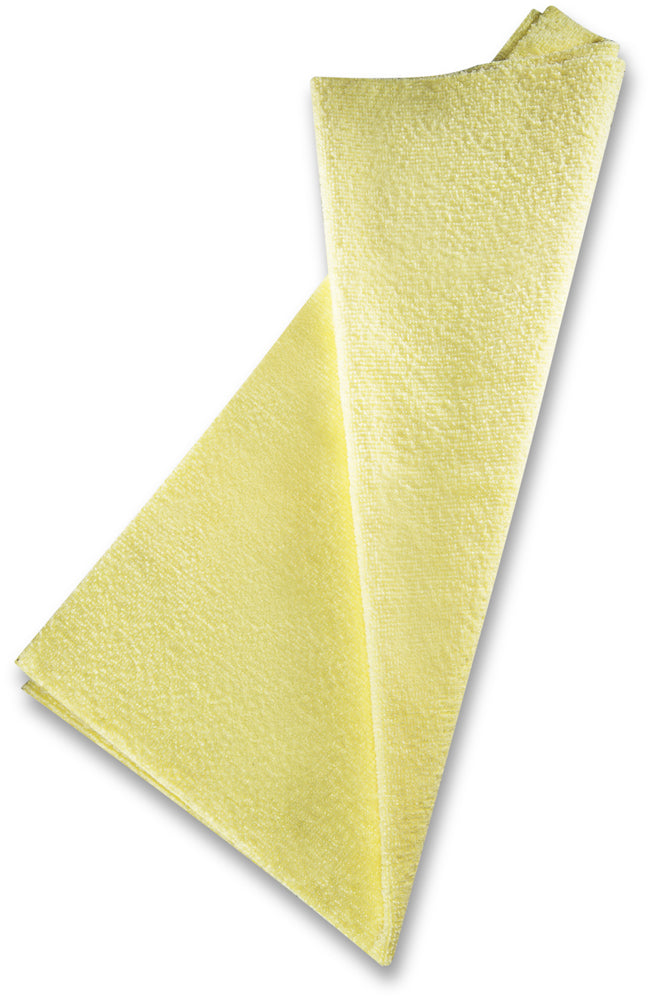 Yellow microfibre cloth 380x380mm