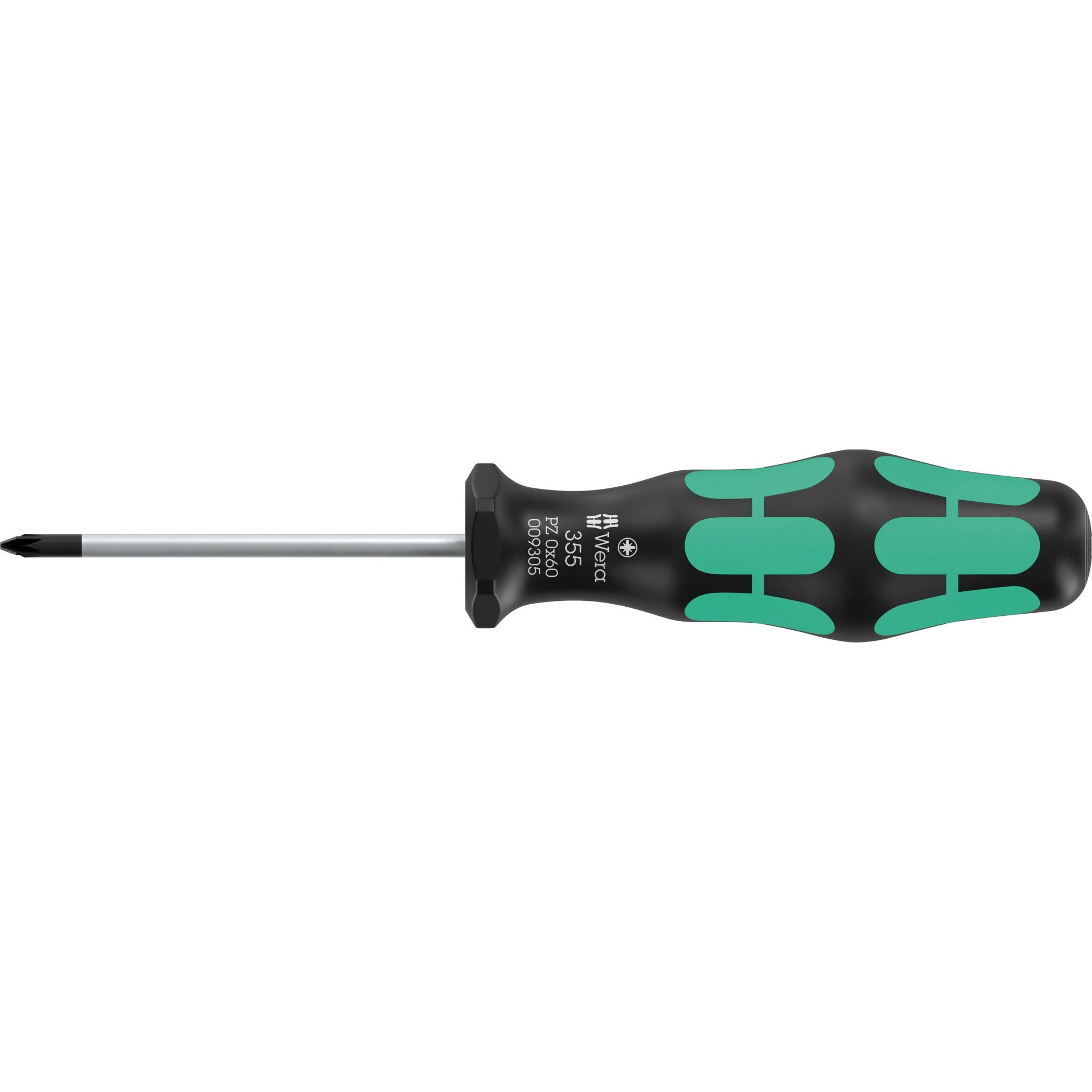 Wera 355 PZ Screwdriver for Pozidriv screws, PZ 0 x 60 mm