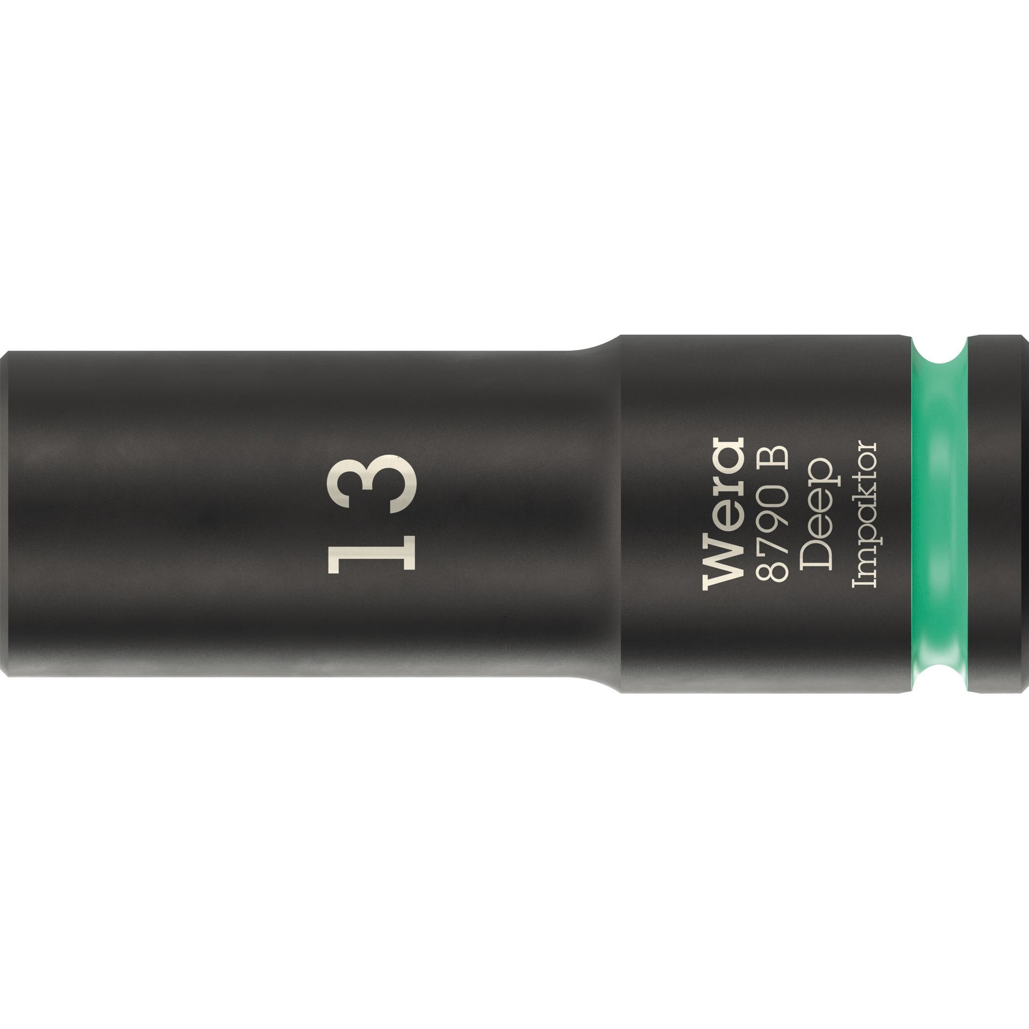 Wera 8790 B Impaktor Deep Socket with 3/8" drive, 13 x 63 mm
