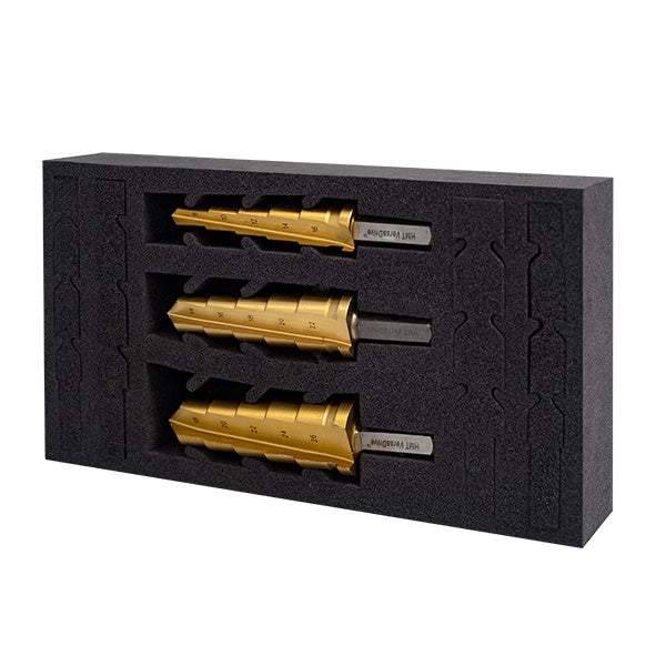 HMT VersaDrive ImpactaStep Cutter InsertFoam Set 16, 22, 26mm
