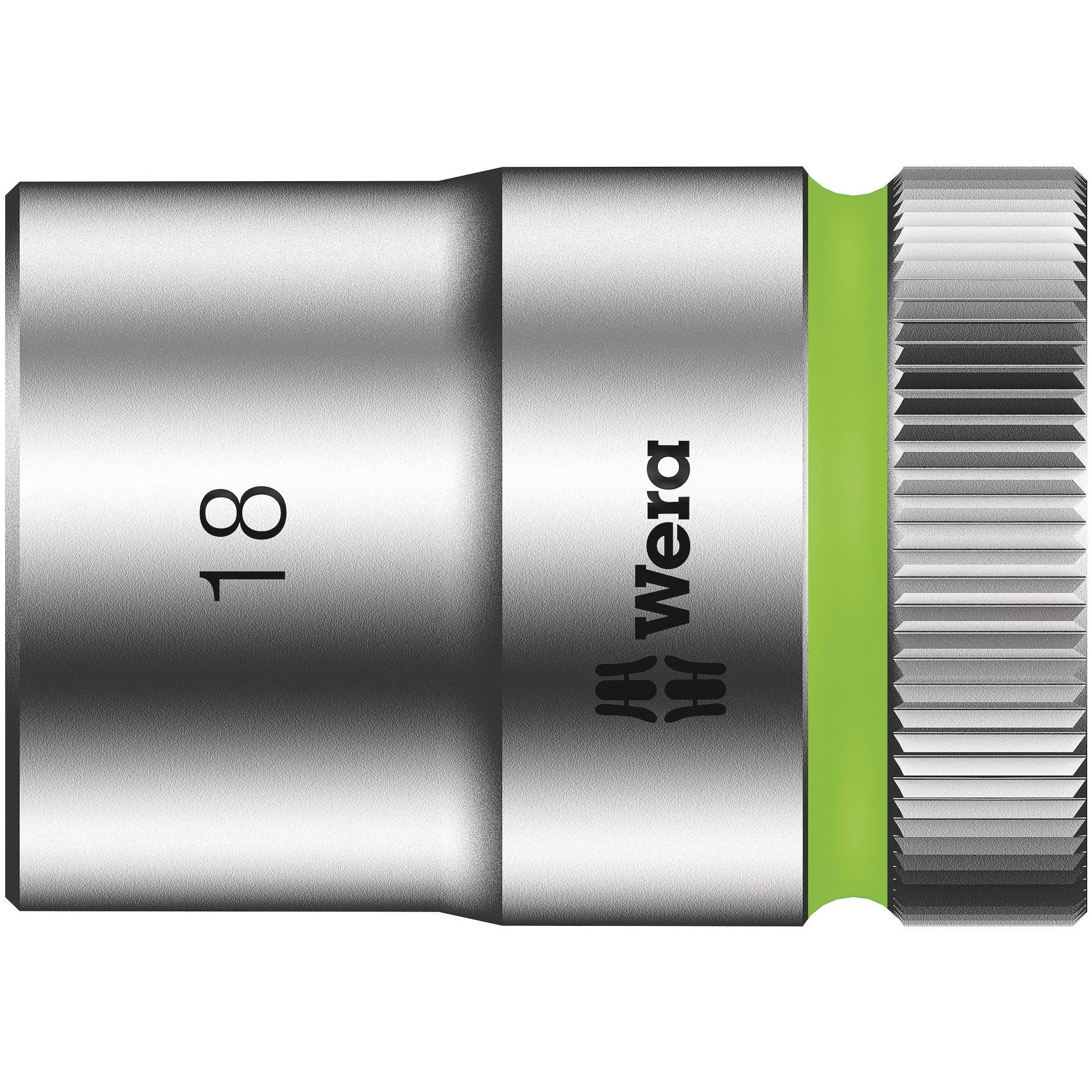 Wera 8790 HMC Zyklop socket with 1/2" drive, 18 x 37 mm