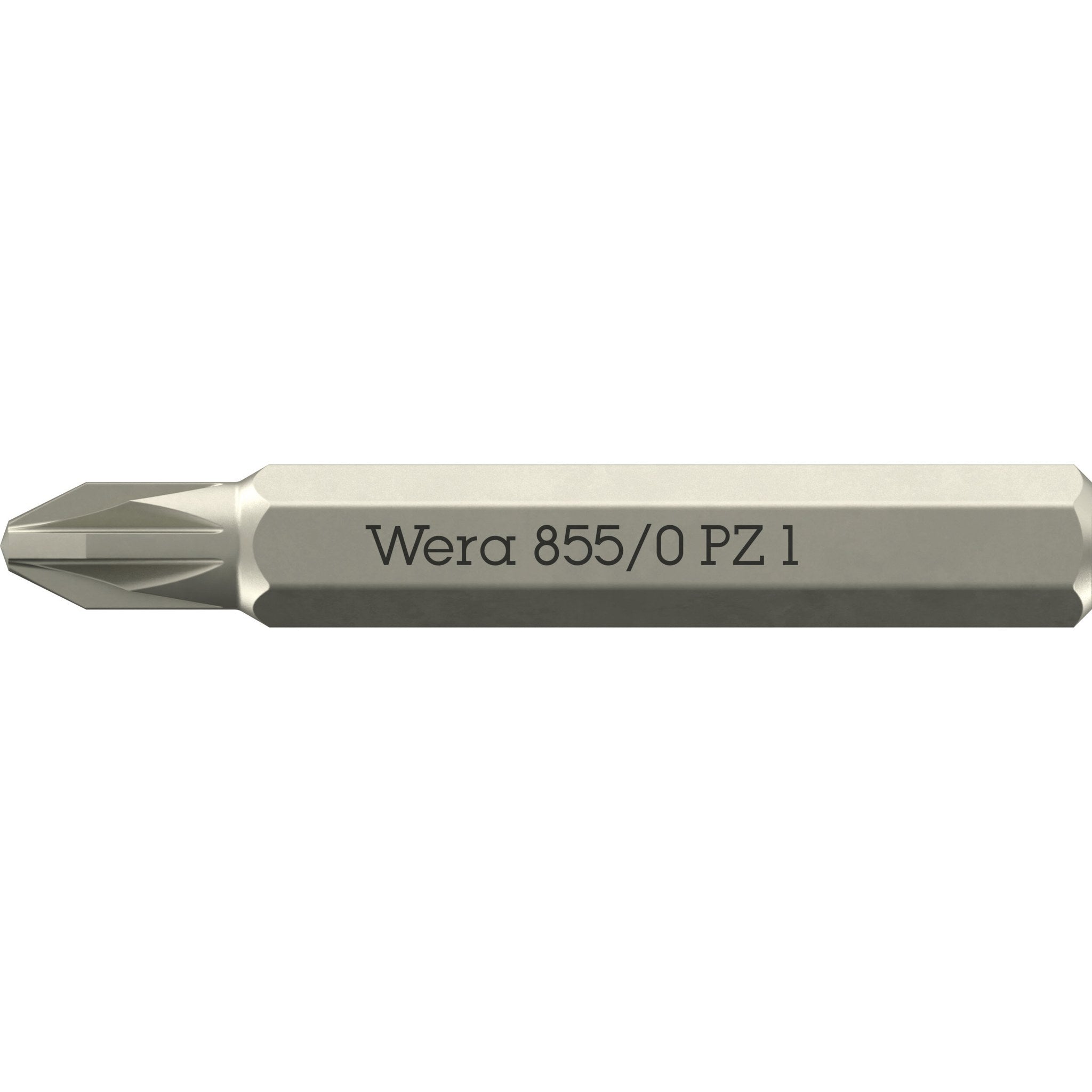 Wera 855/0 Micro bits suitable for Pozidriv screws, PZ 1 x 30 mm
