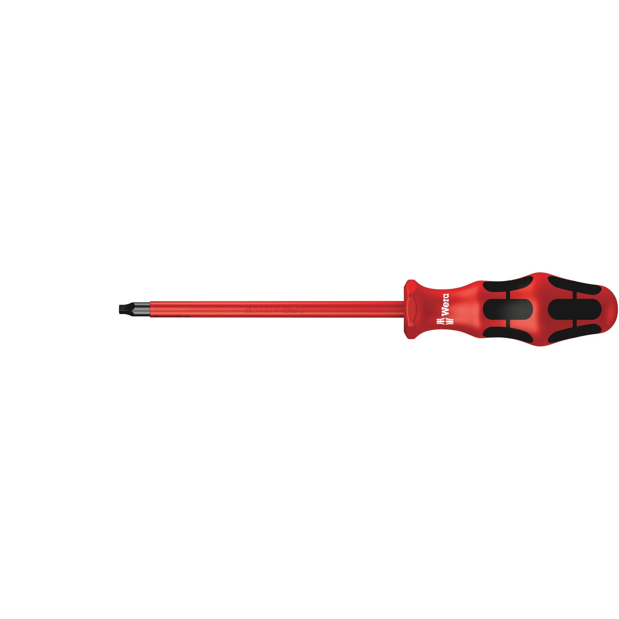 Wera 168 i VDE Insulated screwdriver for square socket head screws, # 3 x 150 mm