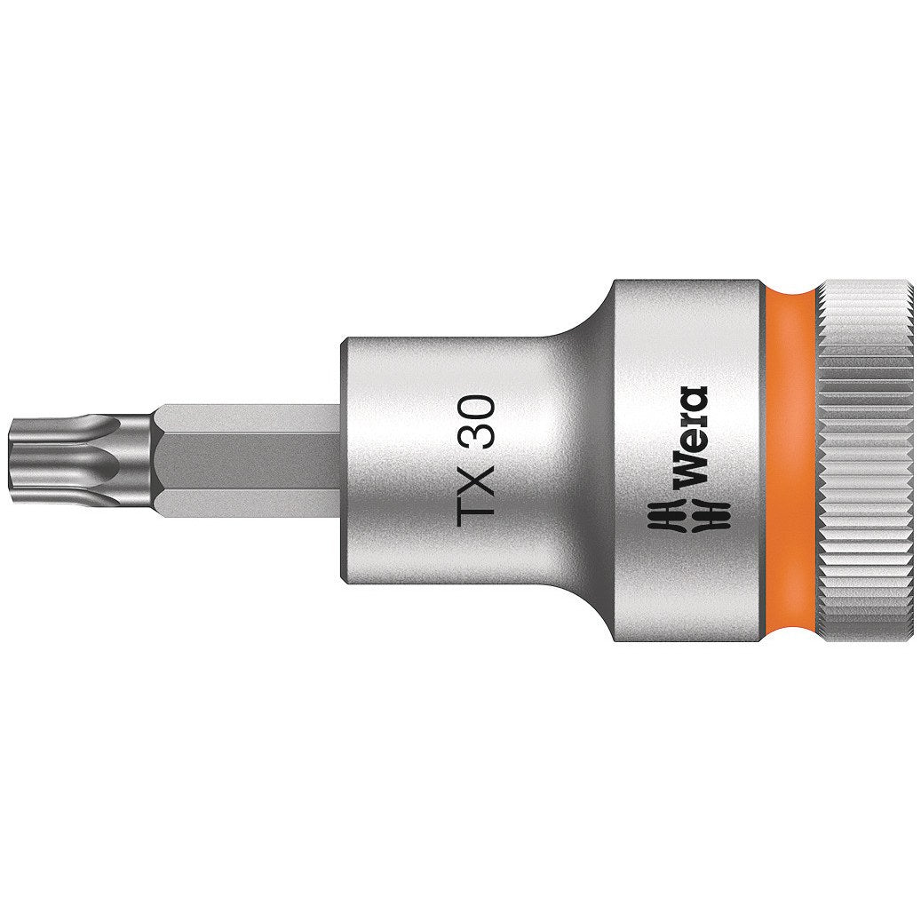Wera 8767 C HF TORX® Zyklop bit socket with 1/2" drive with holding function, TX 30 x