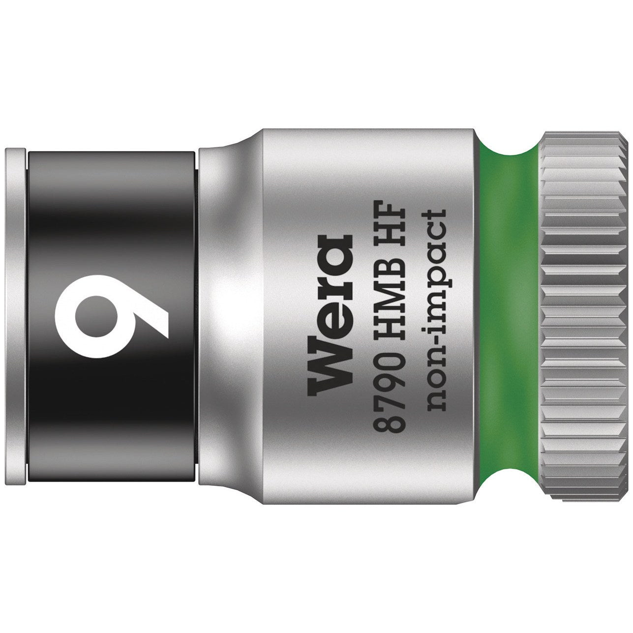 Wera 8790 HMB HF Zyklop socket with 3/8" drive with holding function, 9 x 29 mm