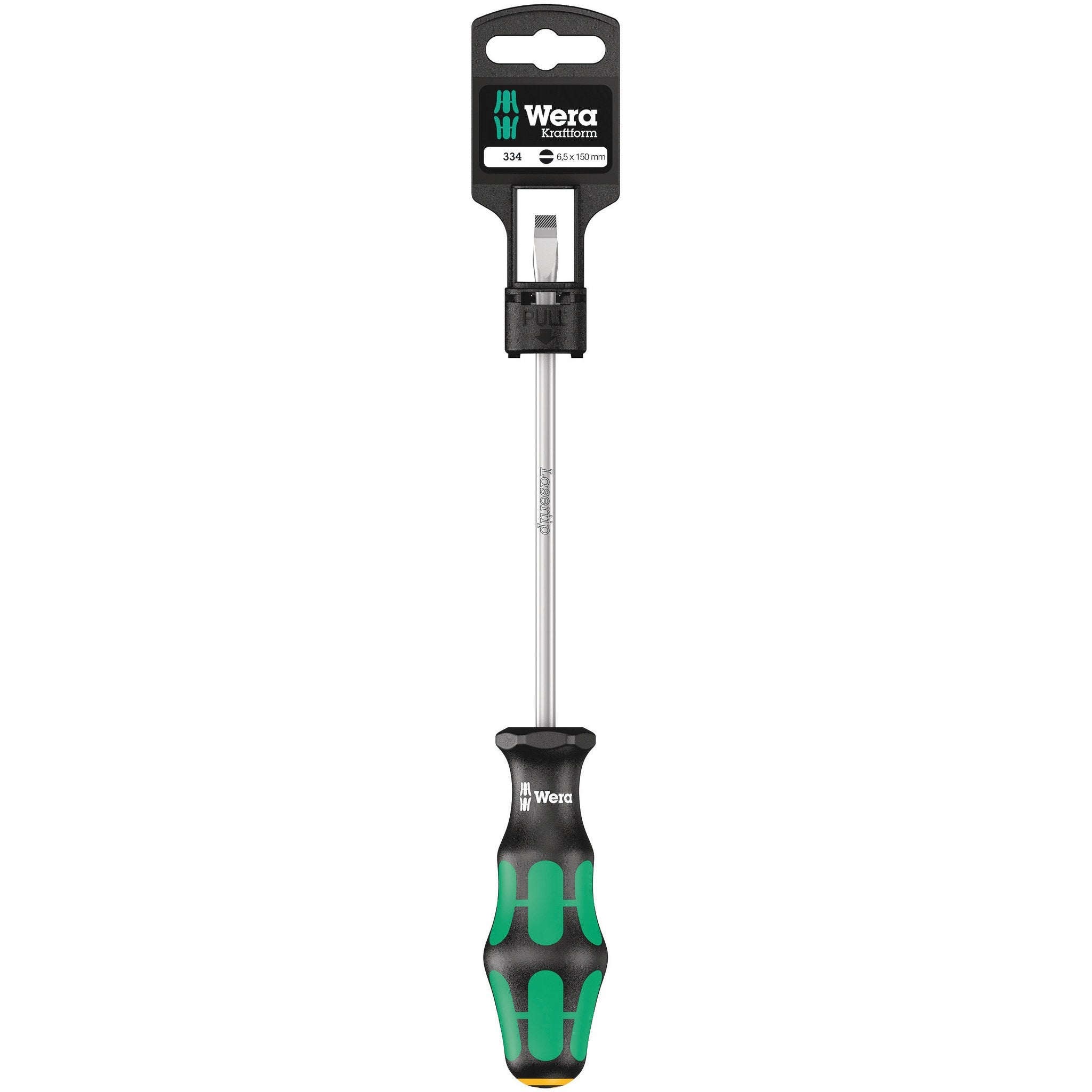 Wera 334 SB Screwdriver for slotted screws, 1.2 x 6.5 x 150 mm