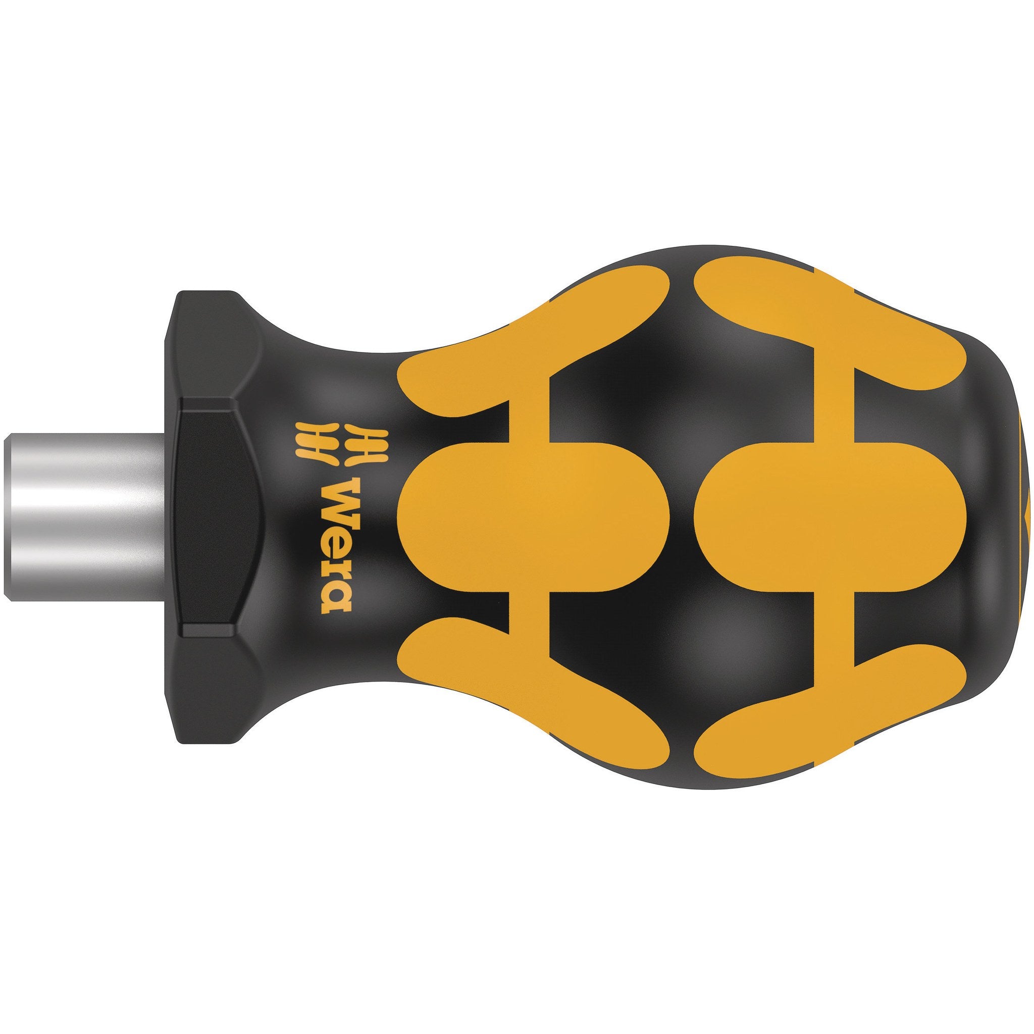 Wera 809/1 ESD Stubby Bitholding screwdriver, with retaining ring, 1/4" x 54 mm