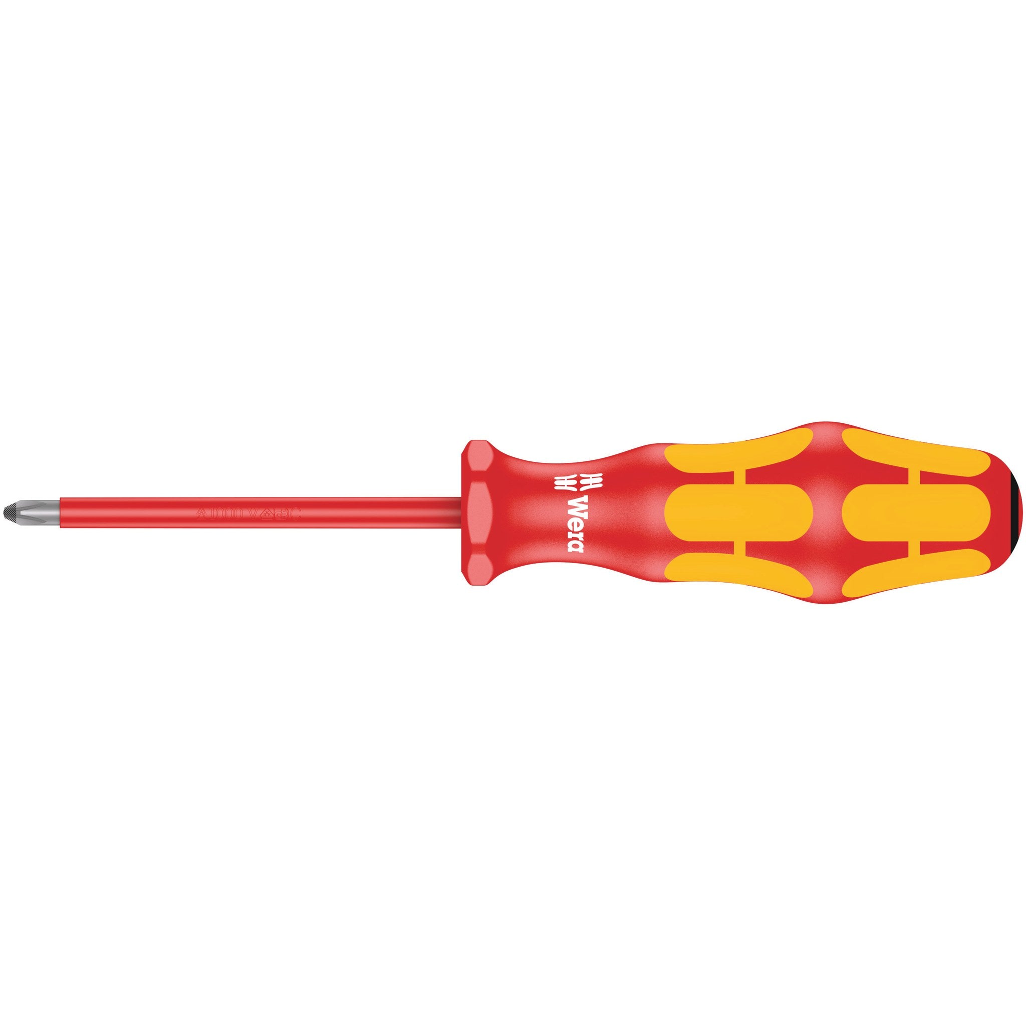 Wera 165 i PZ VDE Insulated screwdriver for Pozidriv screws, PZ 1 x 80 mm