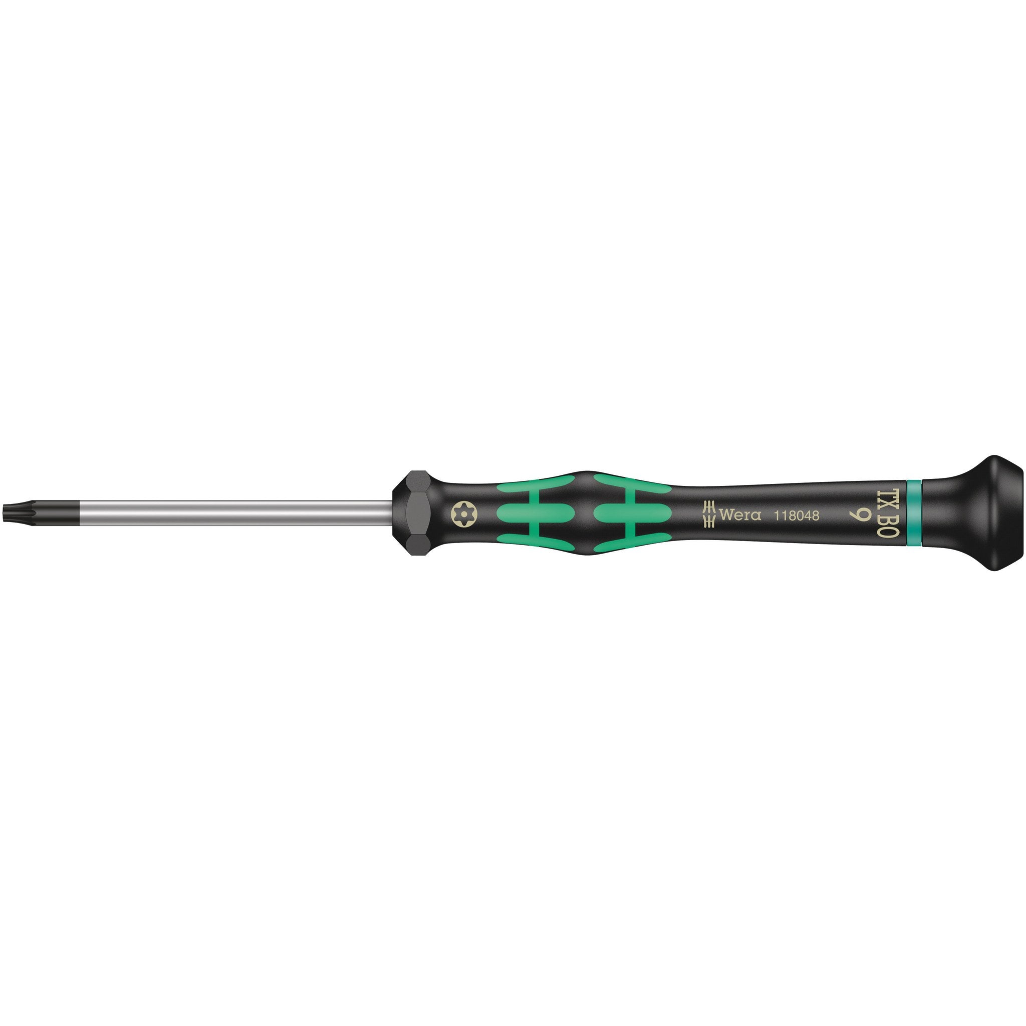 Wera 2067 TORX® BO Screwdriver for tamper-proof TORX® screws for electronic