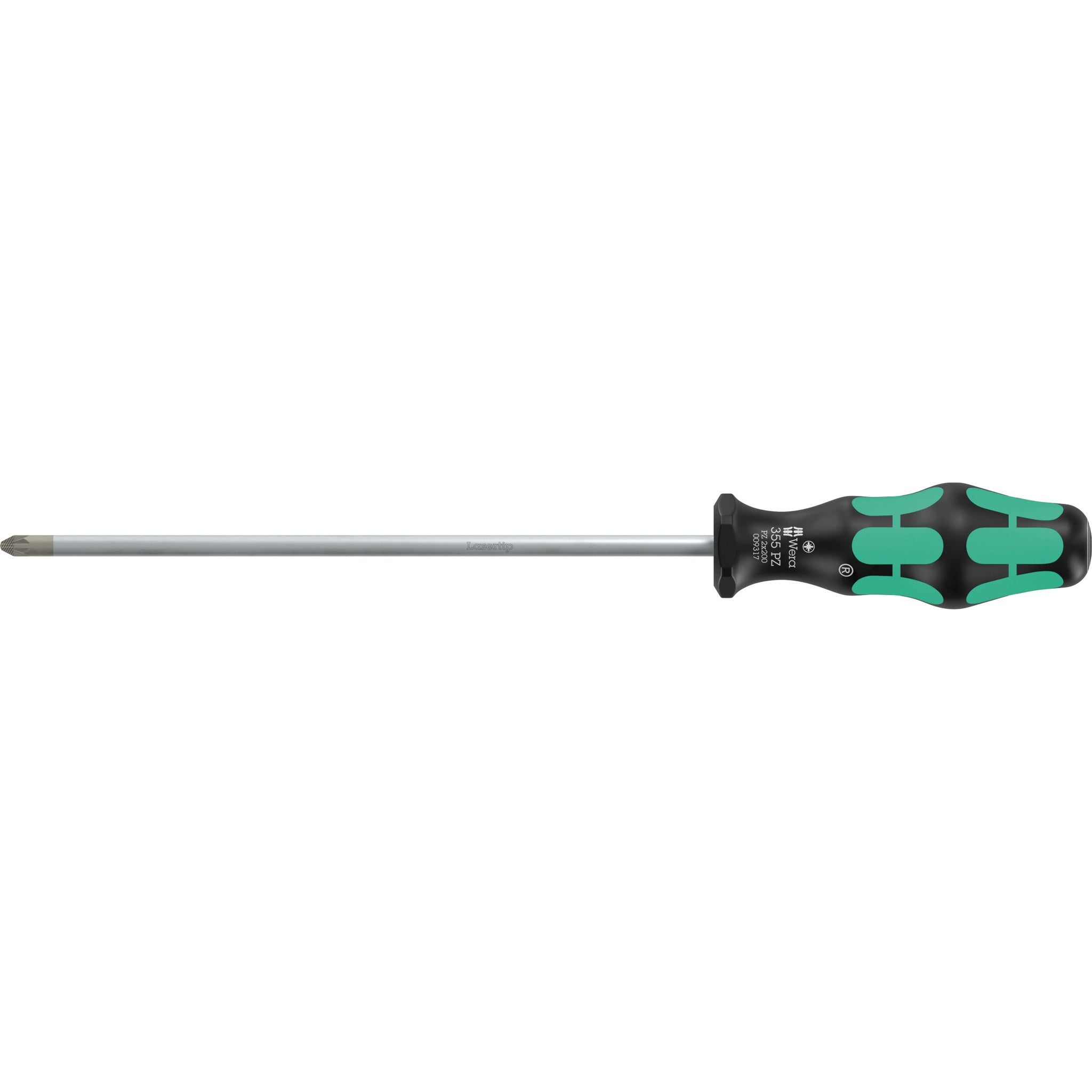 Wera 355 PZ Screwdriver for Pozidriv screws, PZ 2 x 200 mm