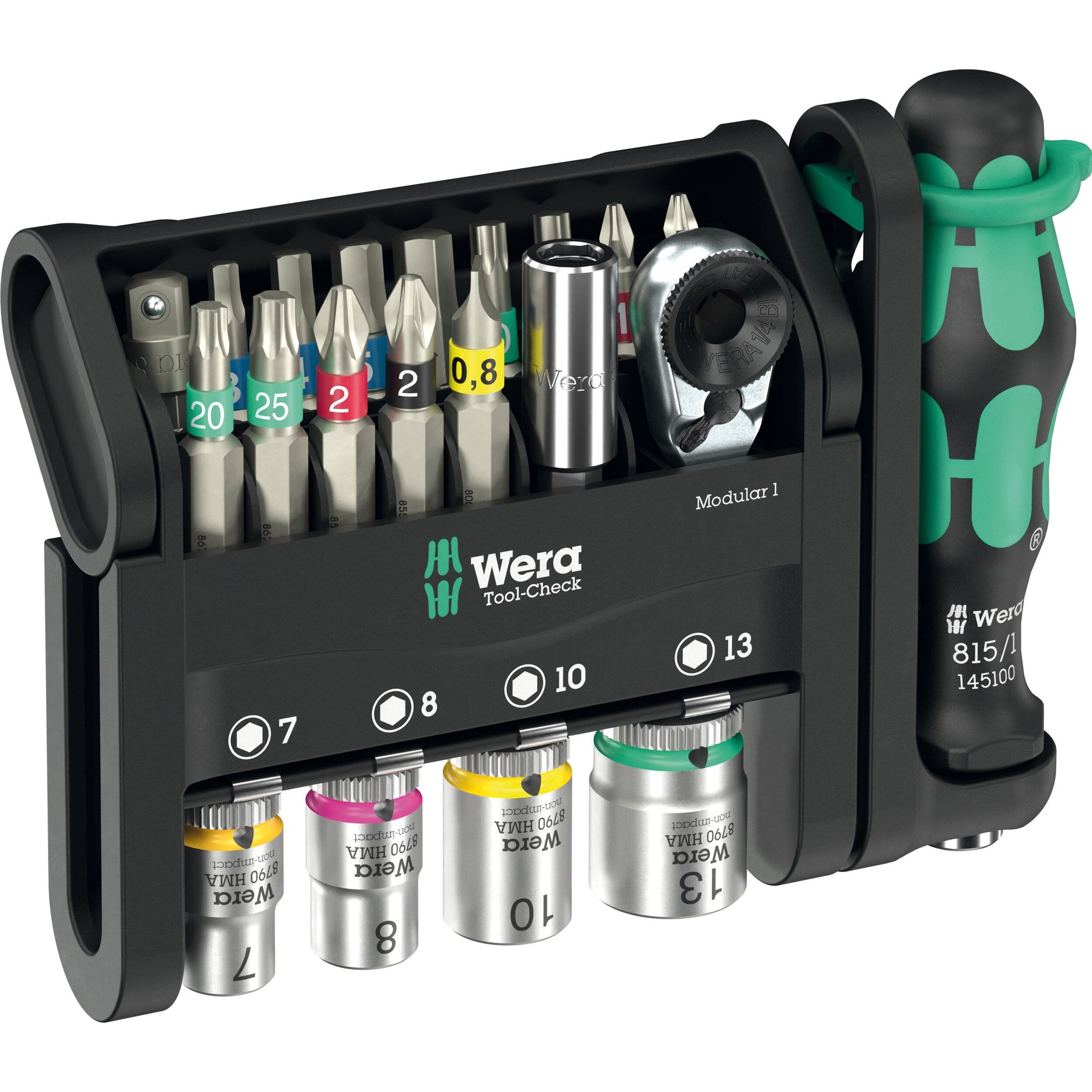 Wera Tool-Check Modular 1, 21 pieces