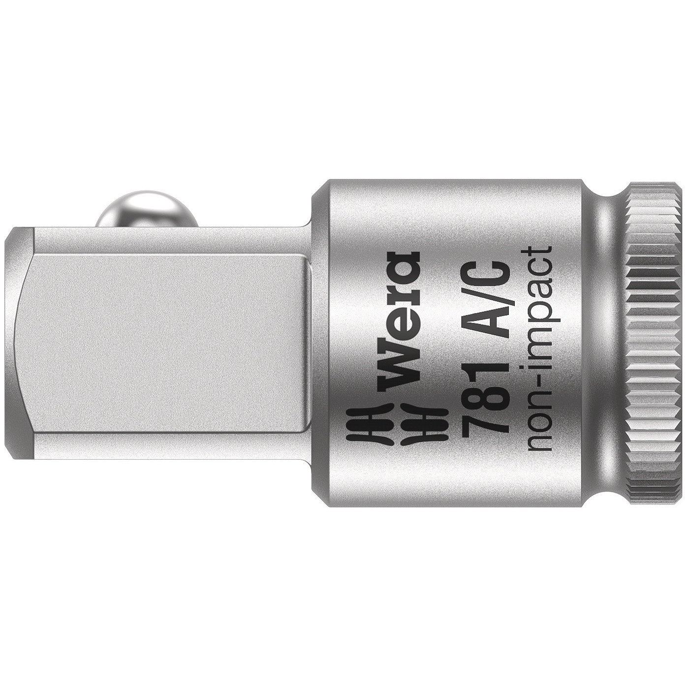 Wera 781 A 1/4" Connection parts, 781 A/C x 1/2 x 36 mm x 1/4"