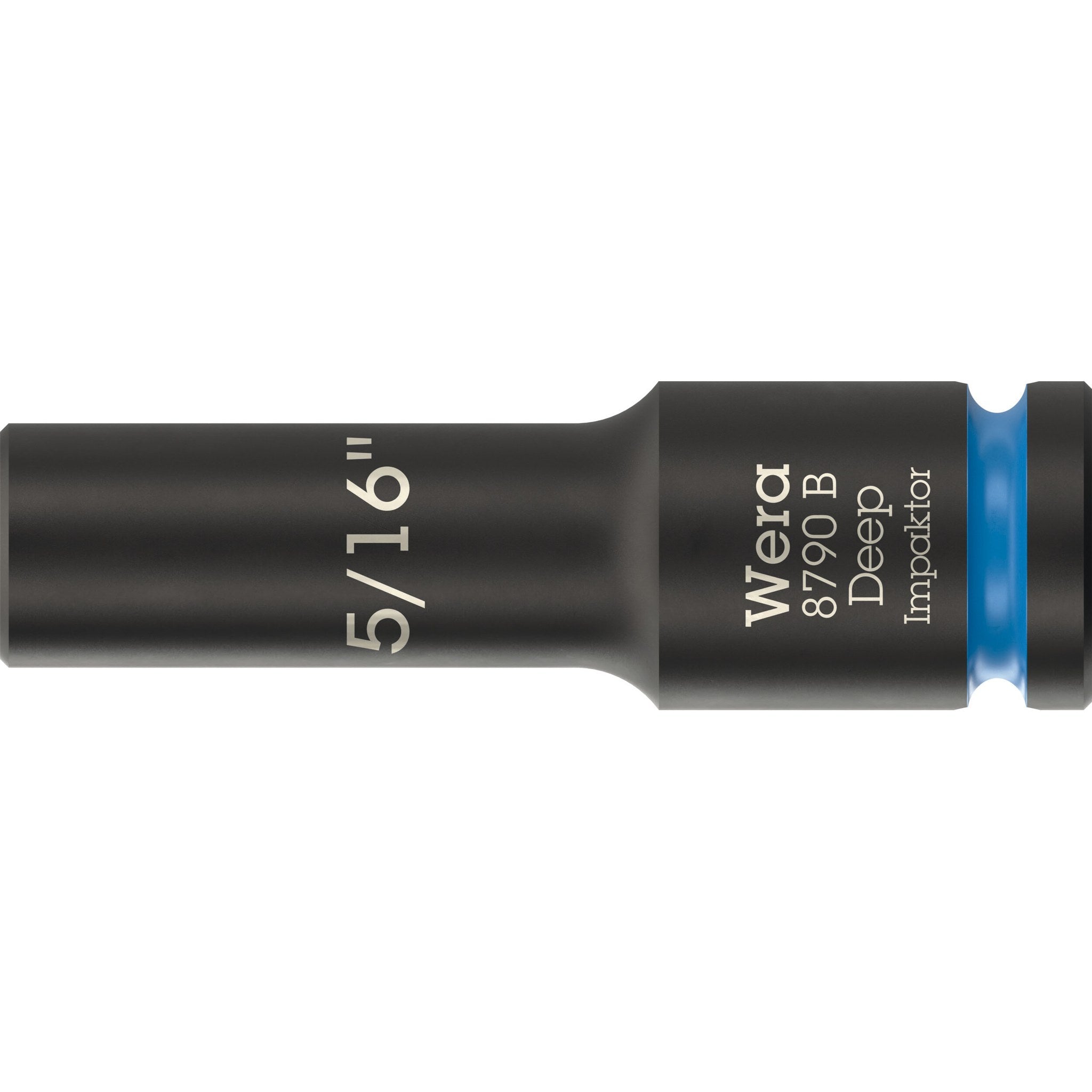 Wera 8790 B Impaktor Deep Socket with 3/8" drive, 5/16" x 63 mm