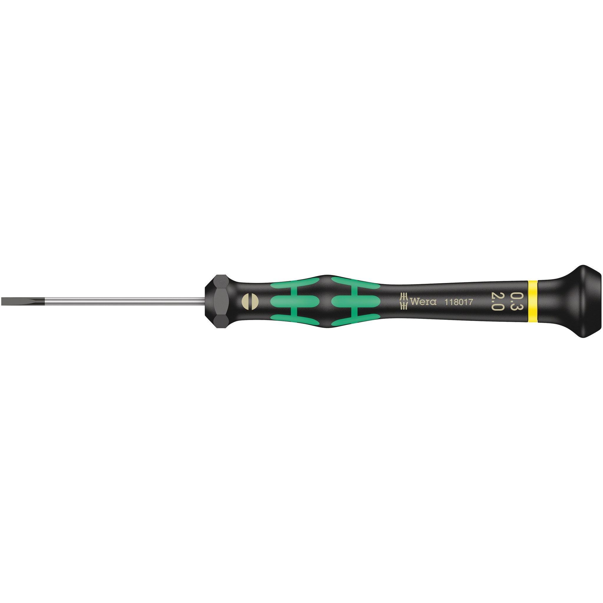 Wera 2035 Screwdriver for slotted screws for electronic applications, 0.30 x 2 x 50 mm