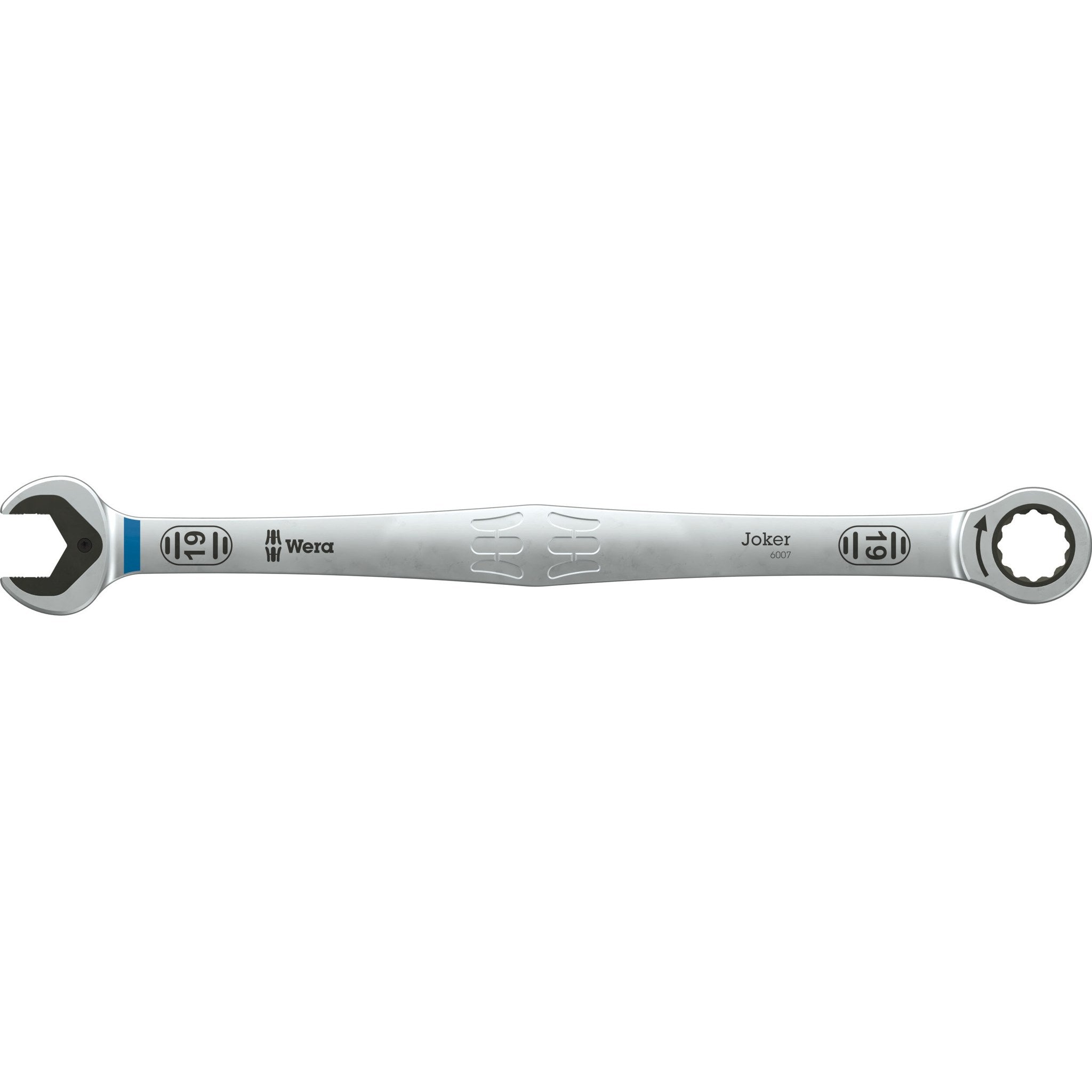 Wera 6007 Joker SB Ring ratchet spanner, long design, 19 x 334 mm