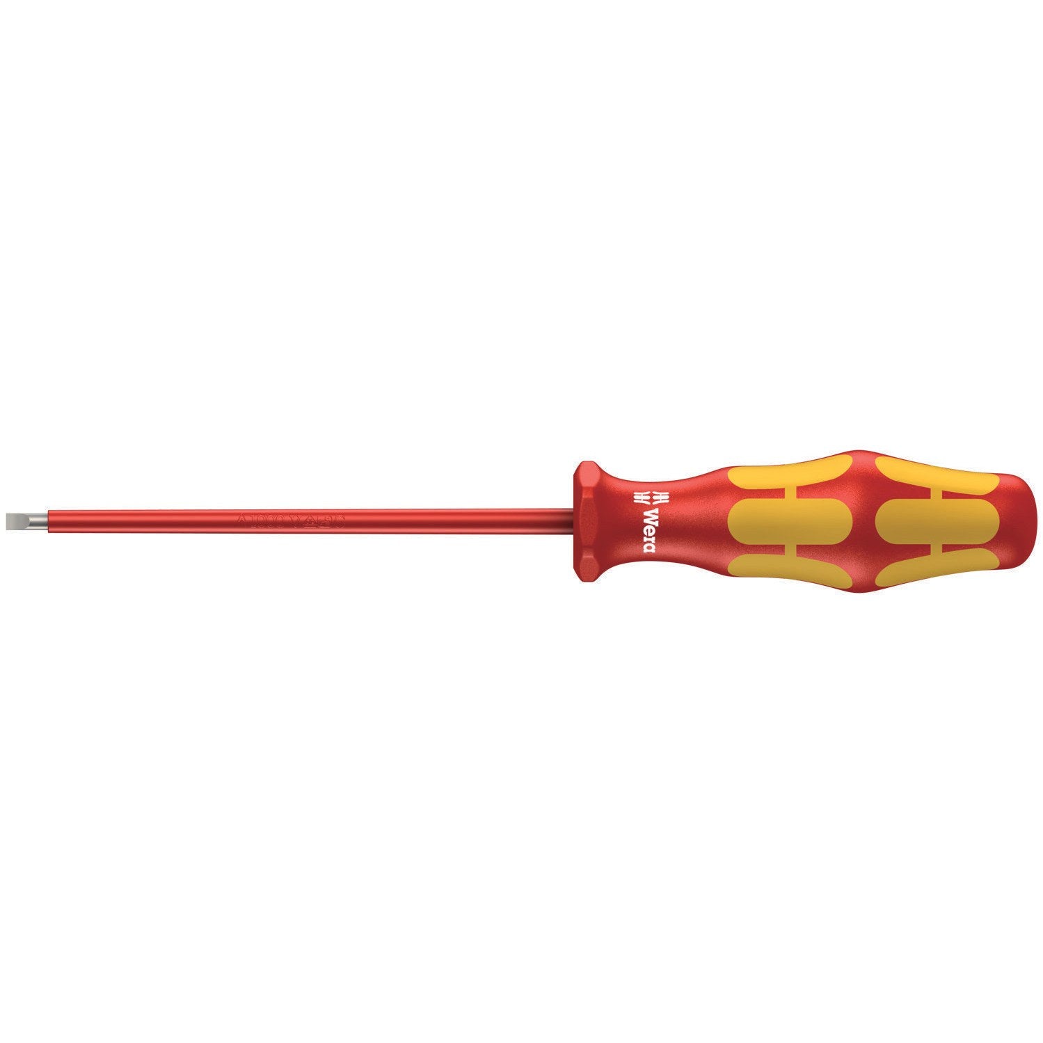 Wera 160 i VDE Insulated screwdriver for slotted screws, 0.5 x 3 x 100 mm