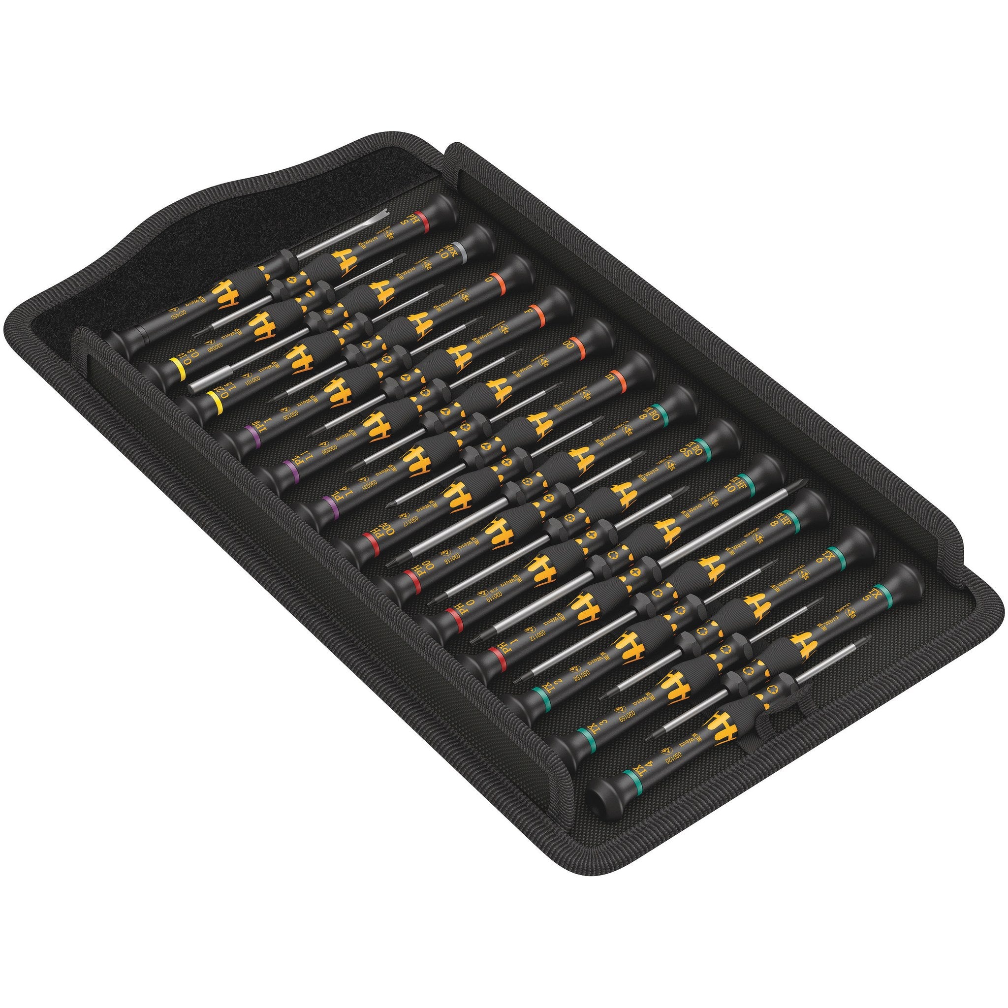 Wera Kraftform Micro ESD Big Pack 1 Screwdriver set for electronic applications, 25