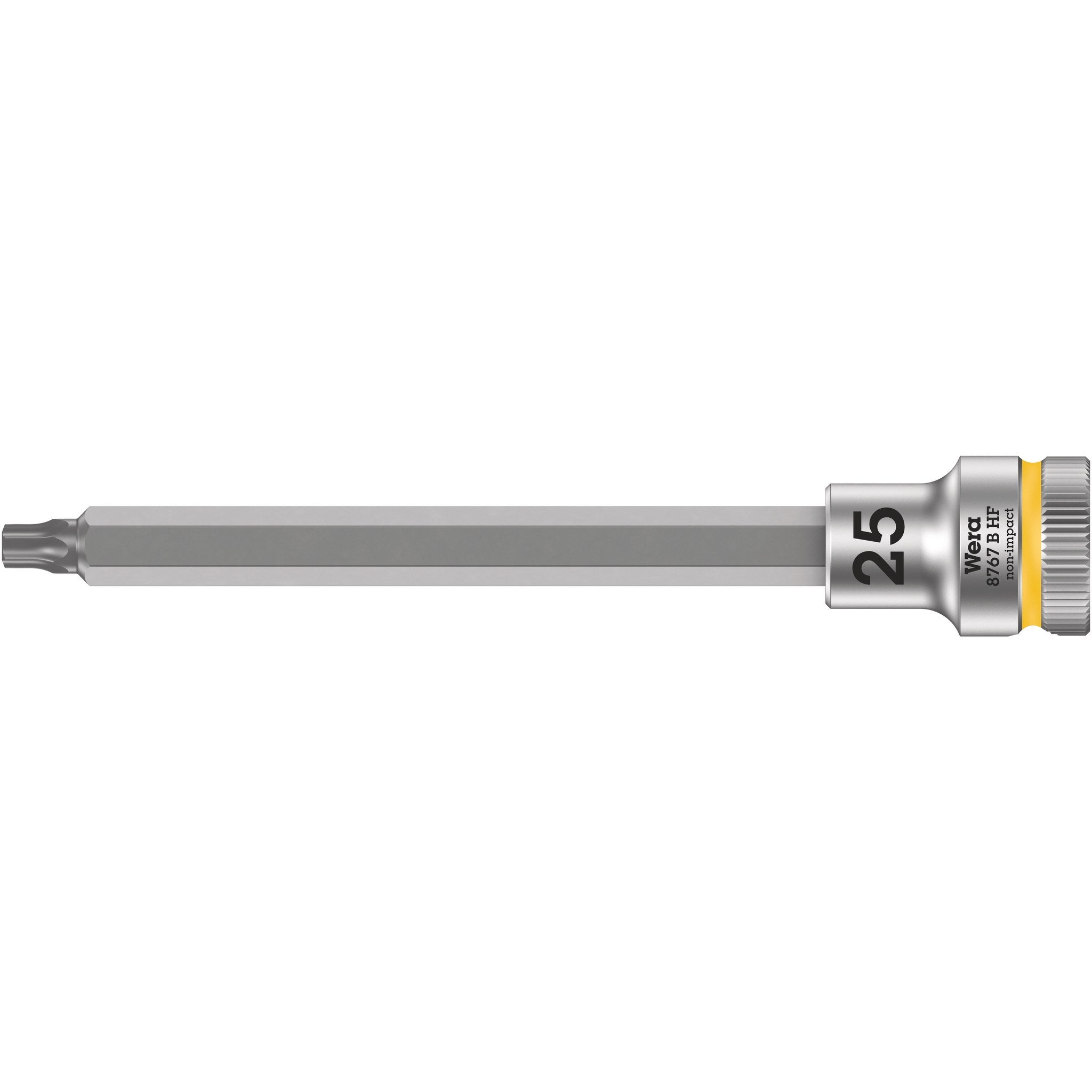 Wera 8767 B HF TORX® Zyklop bit socket with holding function, 3/8" drive, TX 25 x 107