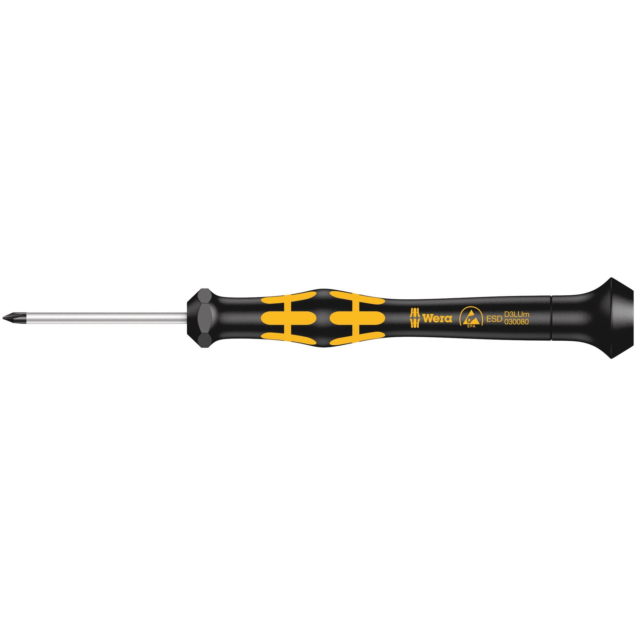 Wera 1572 ESD Kraftform Micro screwdriver for Microstix® screws, m x 40 mm