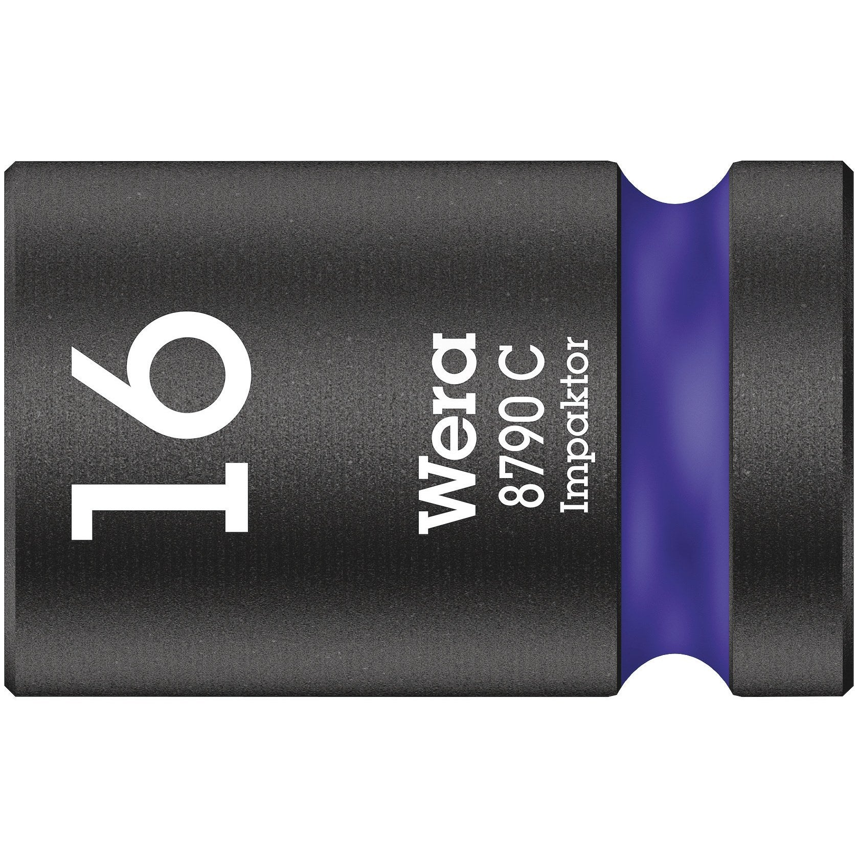 Wera 8790 C Impaktor socket with 1/2" drive, 16 x 38 mm
