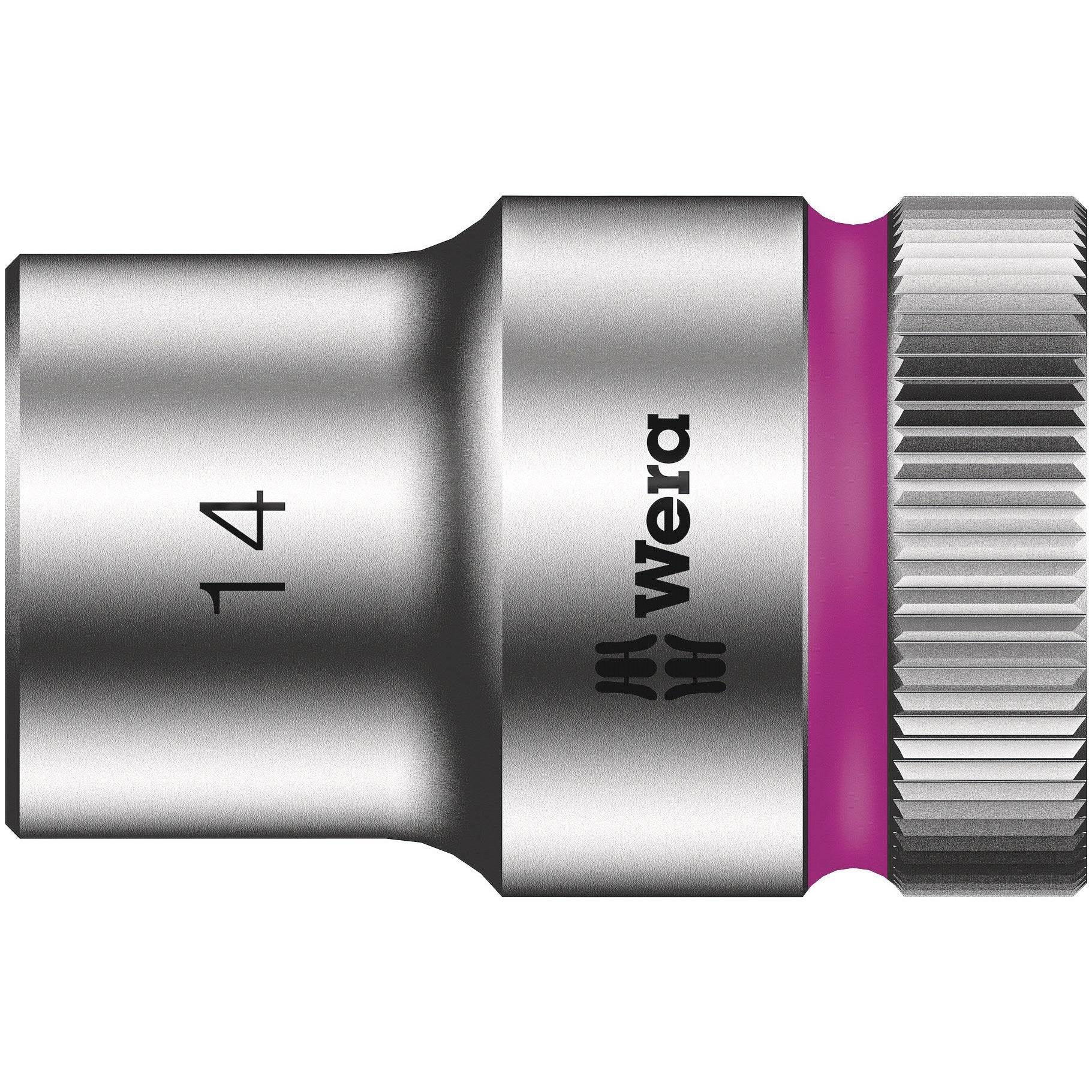 Wera 8790 HMC Zyklop socket with 1/2" drive, 14 x 37 mm