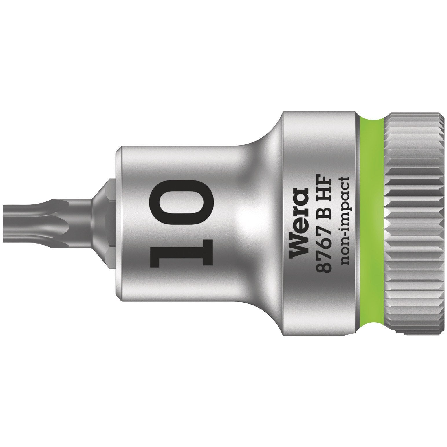 Wera 8767 B HF TORX® Zyklop bit socket with holding function, 3/8" drive, TX 10 x 35
