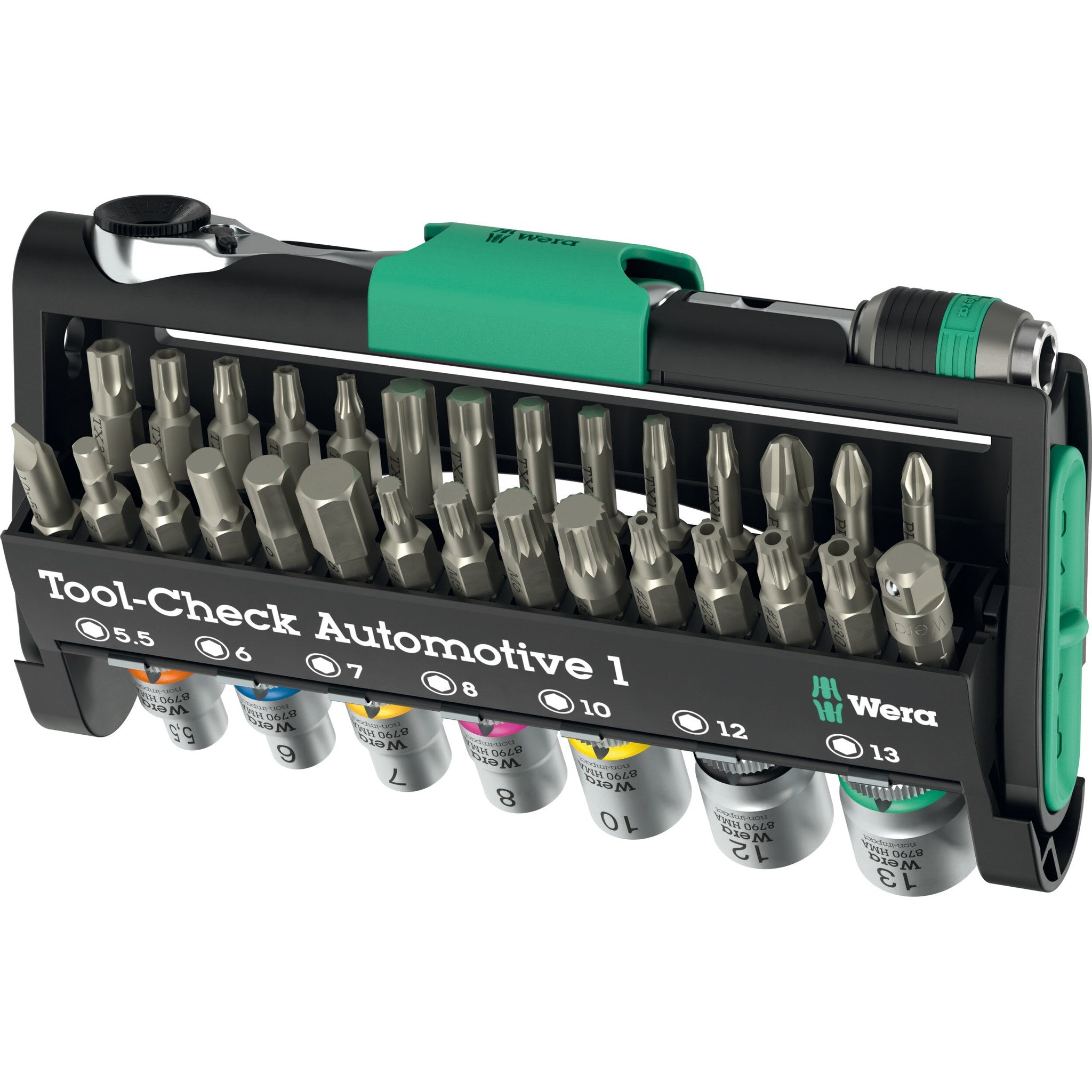 Wera Tool-Check Automotive 1, 38 pieces