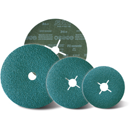 SAIT Powermax-D 7.3 Blue Ceramic Fibre Disc 125 x 22mm P36