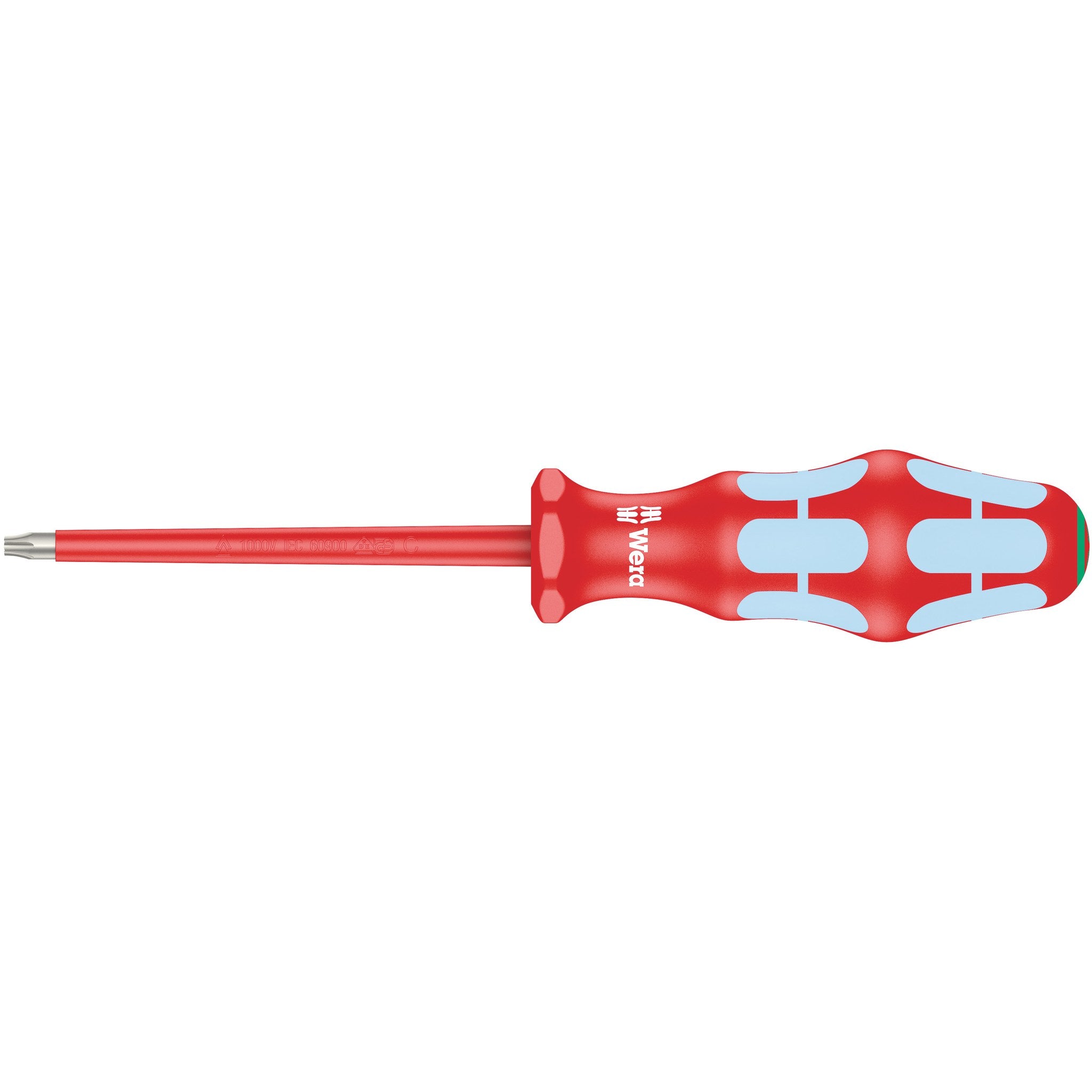 Wera 3167 i VDE insulated TORX® screwdriver, stainless steel, TX 25 x 100 mm