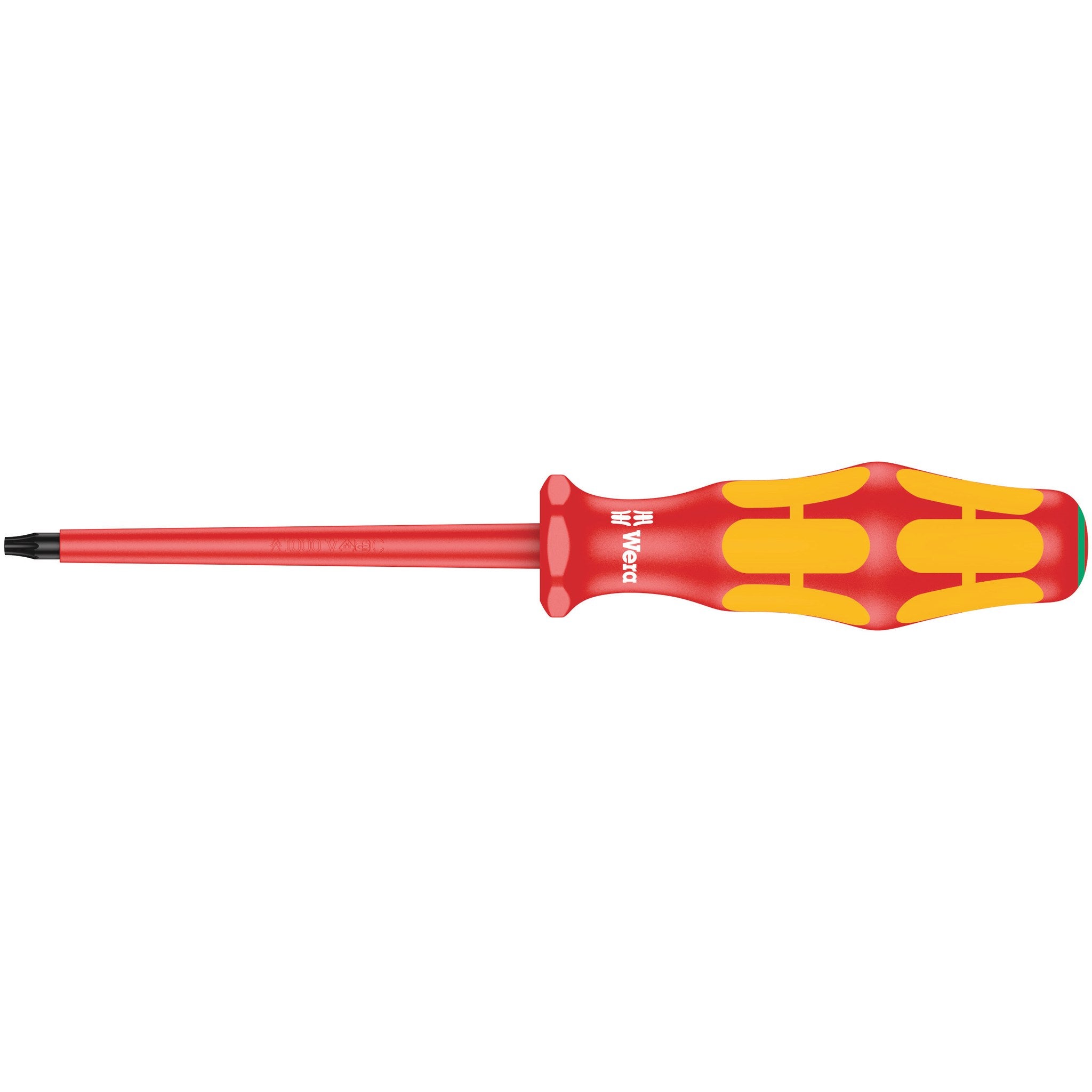 Wera 167 i VDE Insulated screwdriver for TORX® screws, TX 9 x 80 mm