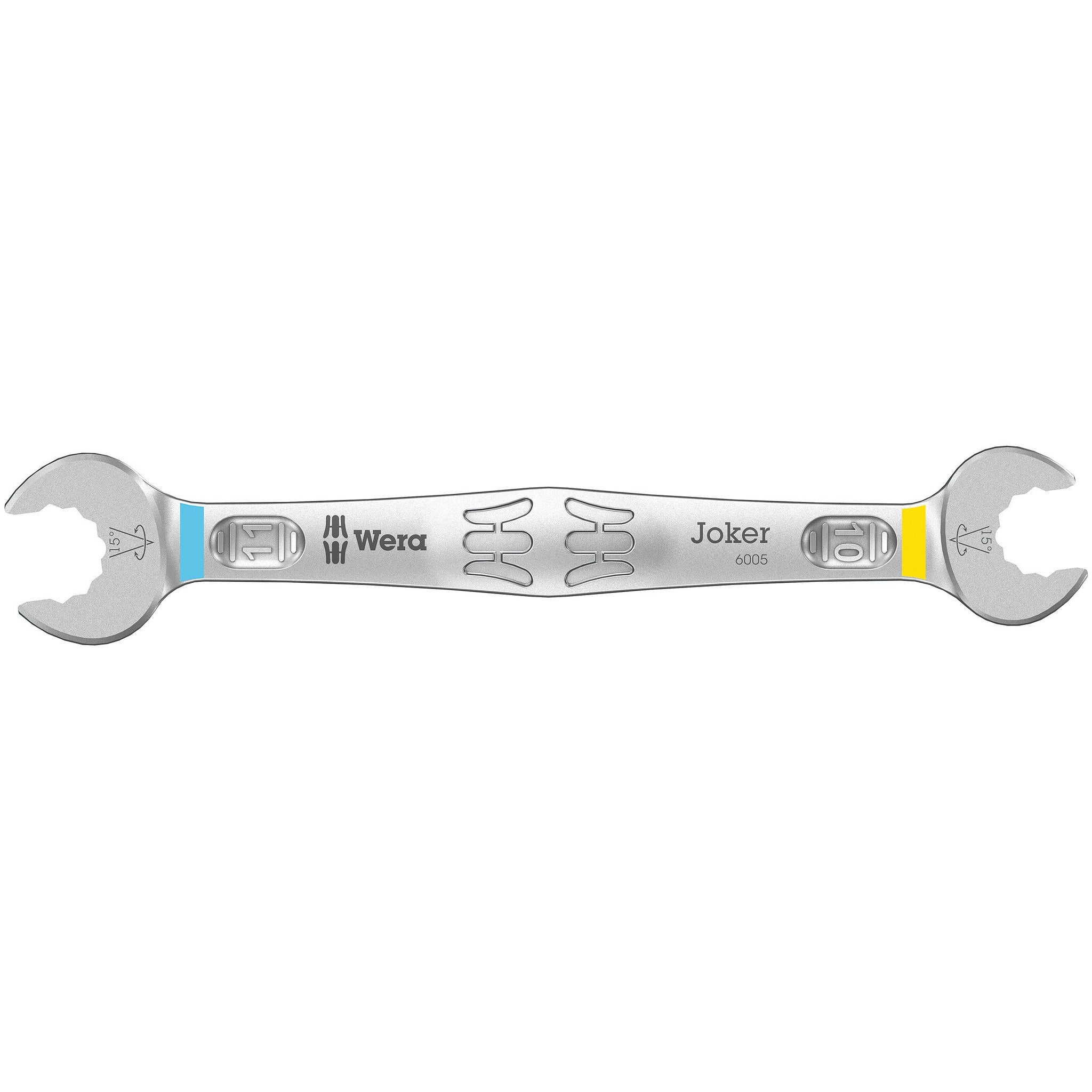Wera 6005 Joker Double open end wrench, 10 x 11 x 137.3 mm