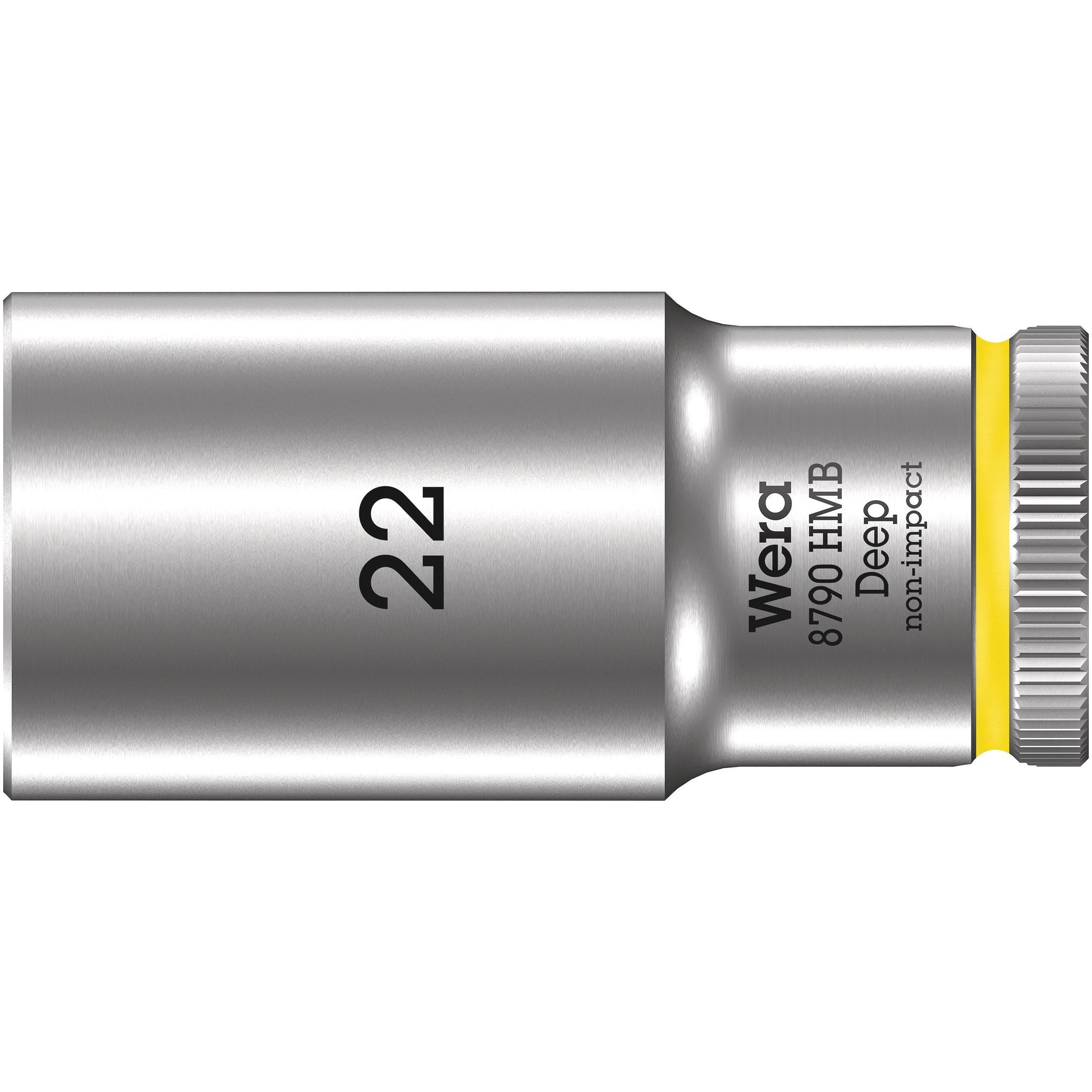 Wera 8790 HMB Deep 3/8" socket, 22 x 64 mm