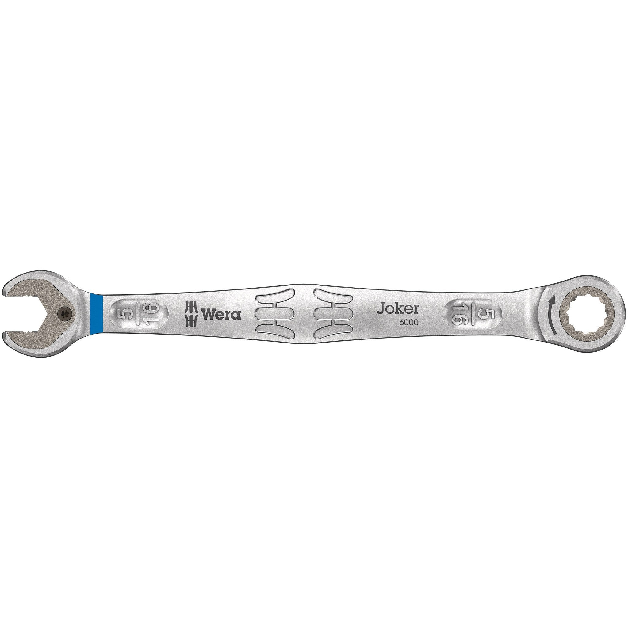 Wera 6000 Joker Ratcheting combination wrenches, Imperial, 5/16" x 144 mm