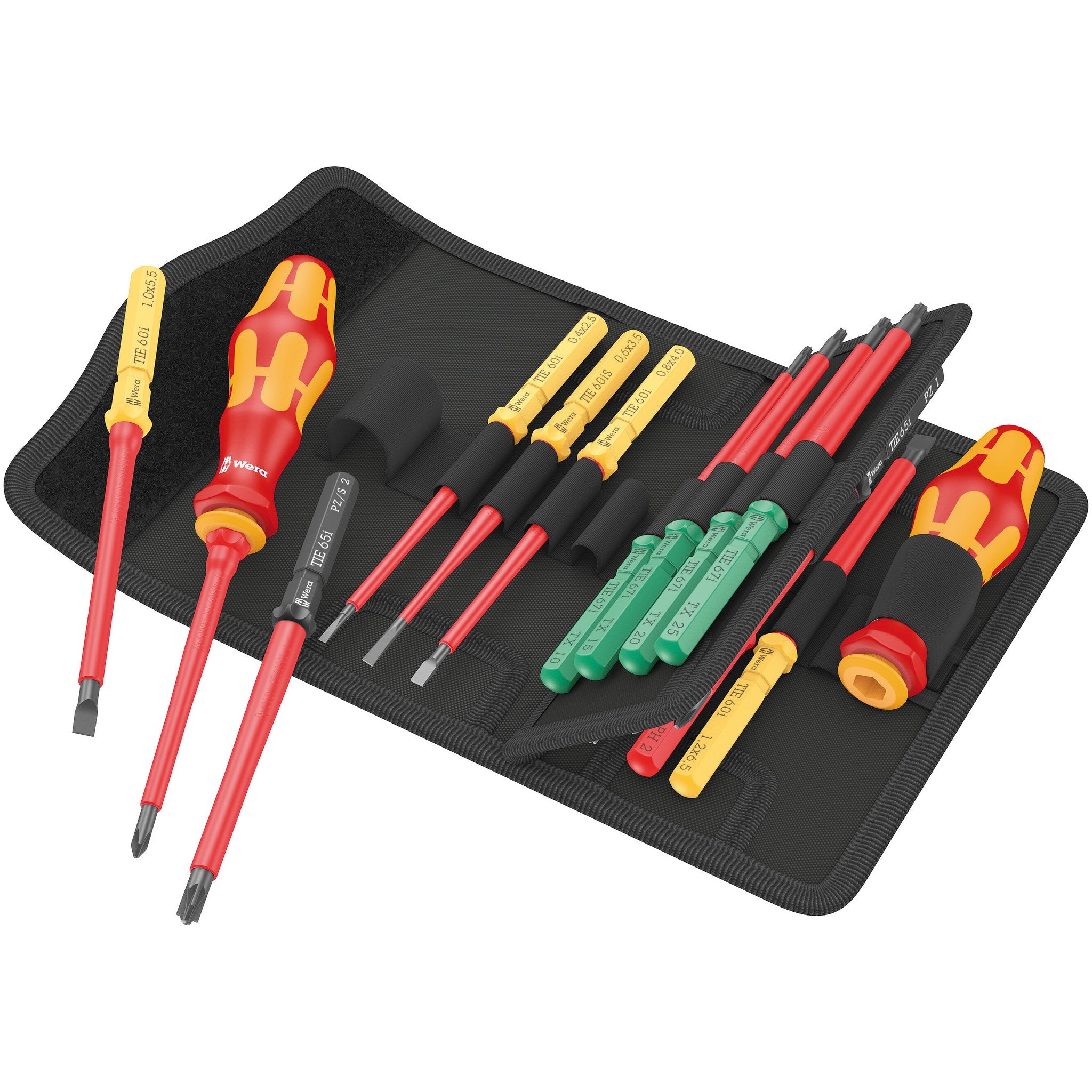 Wera Kraftform Kompakt VDE 17 Universal 1 Tool finder, 17 pieces