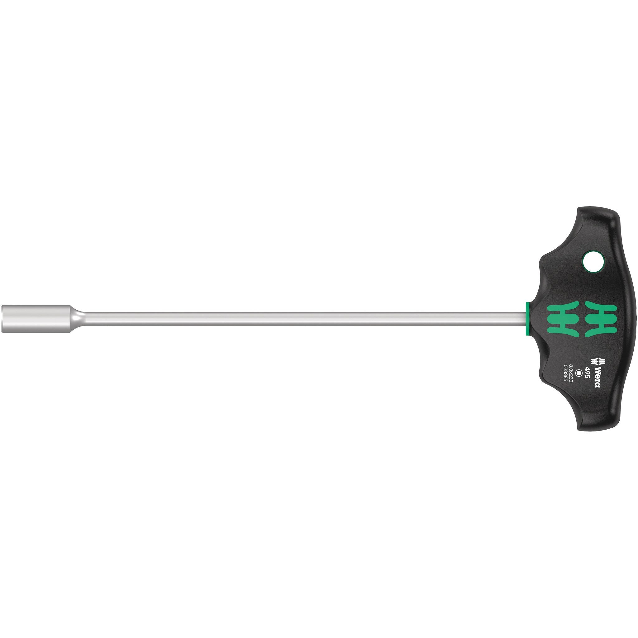 Wera 495 T-handle socket wrench screwdrivers, 8 x 230 mm