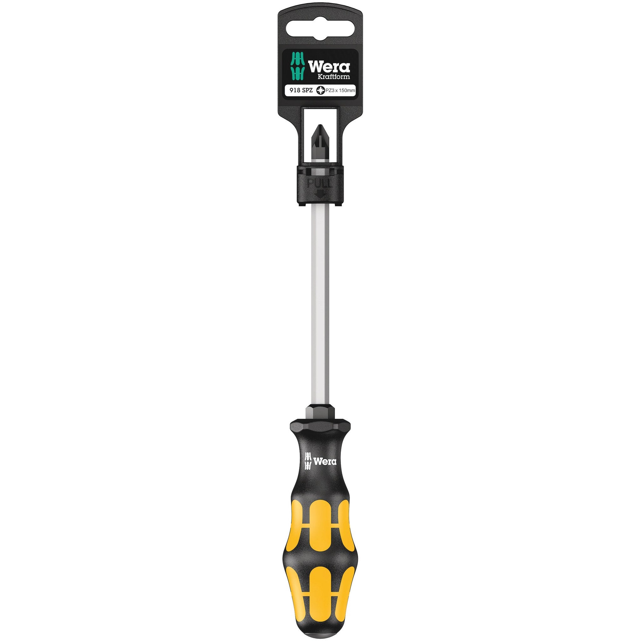 Wera 918 SPZ SB Screwdriver for Pozidriv screws, PZ 3 x 150 mm