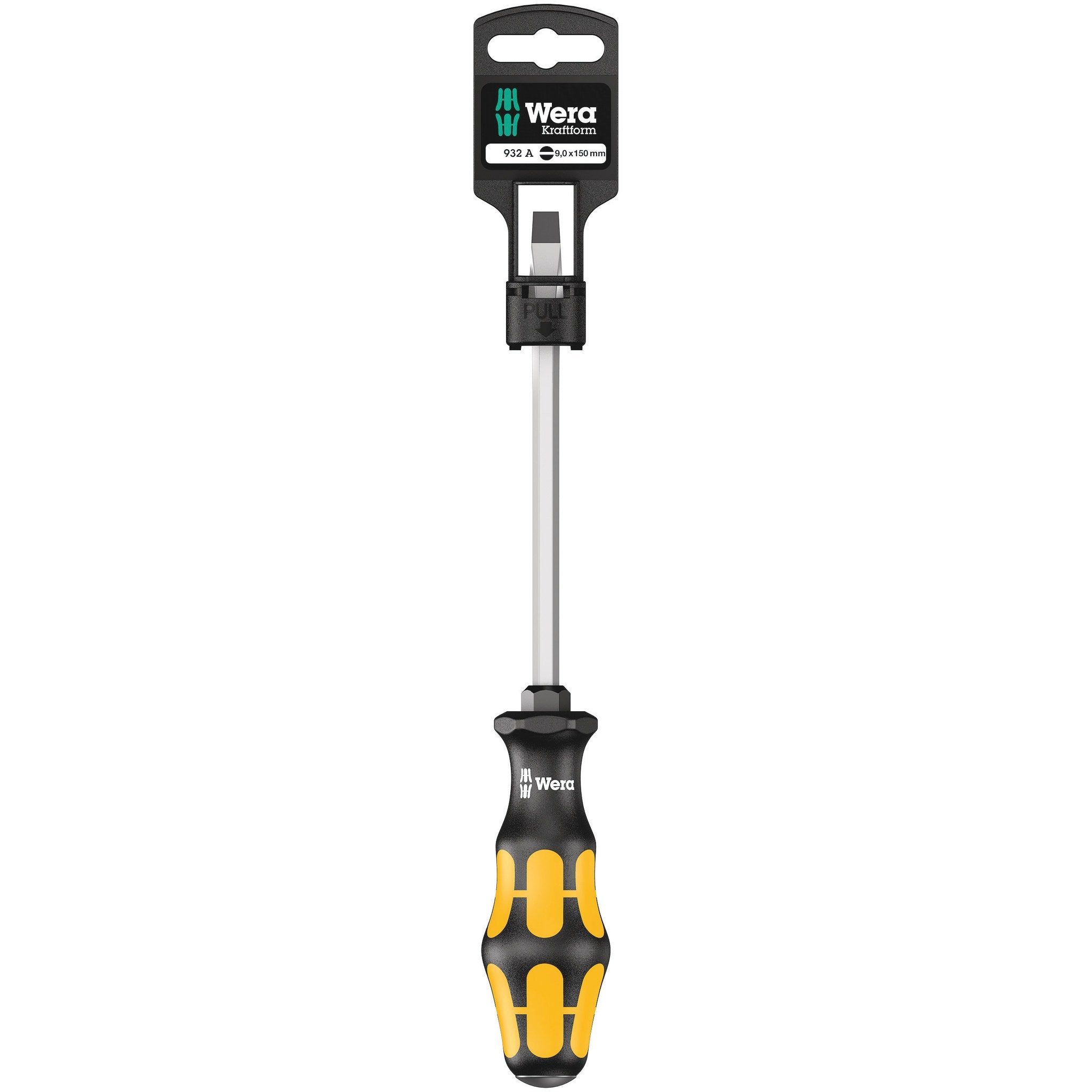 Wera 932 A SB Screwdriver for slotted screws, 1.6 x 9 x 150 mm