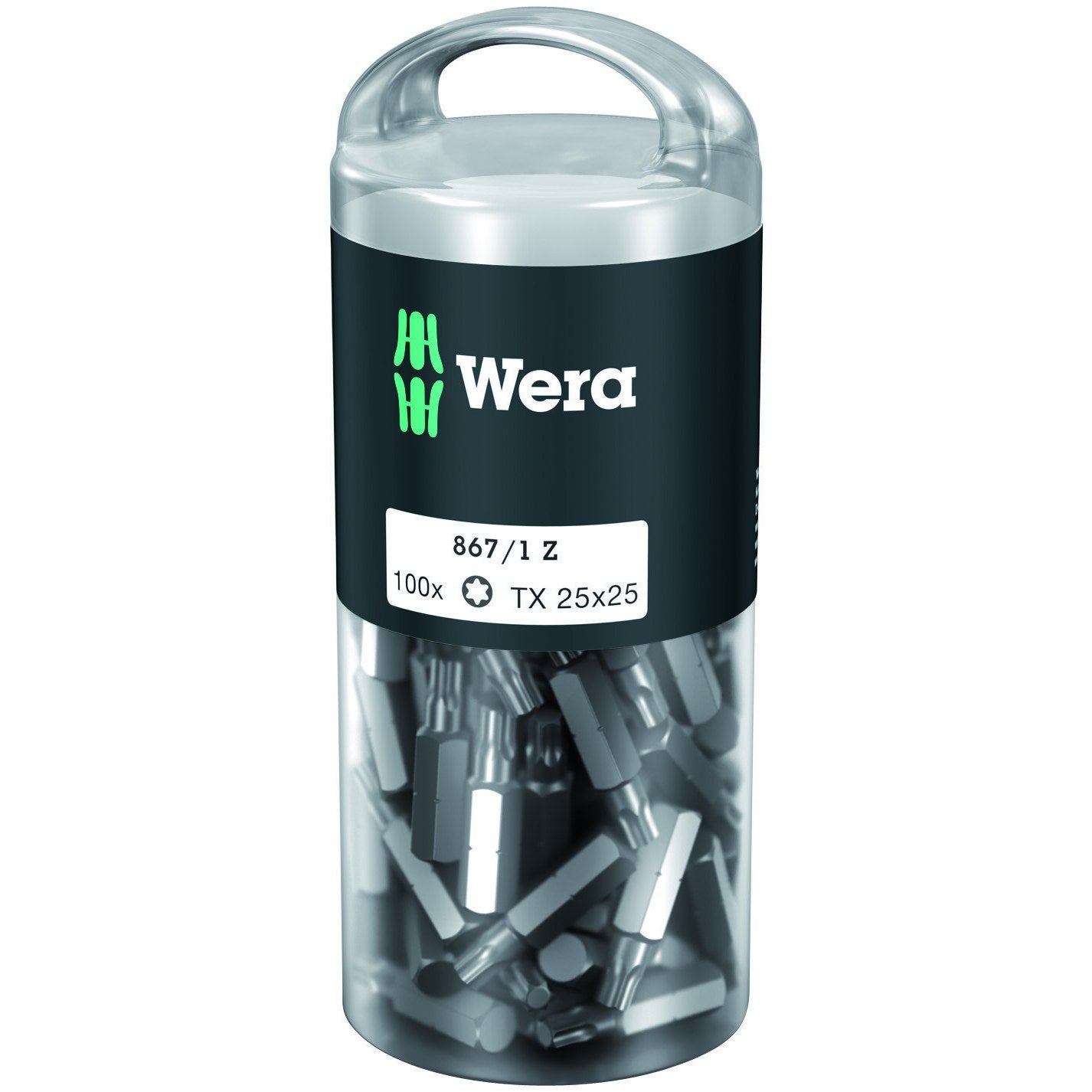 Wera 867/1 TORX® DIY 100, TX 25 x 25 mm, 100 pieces