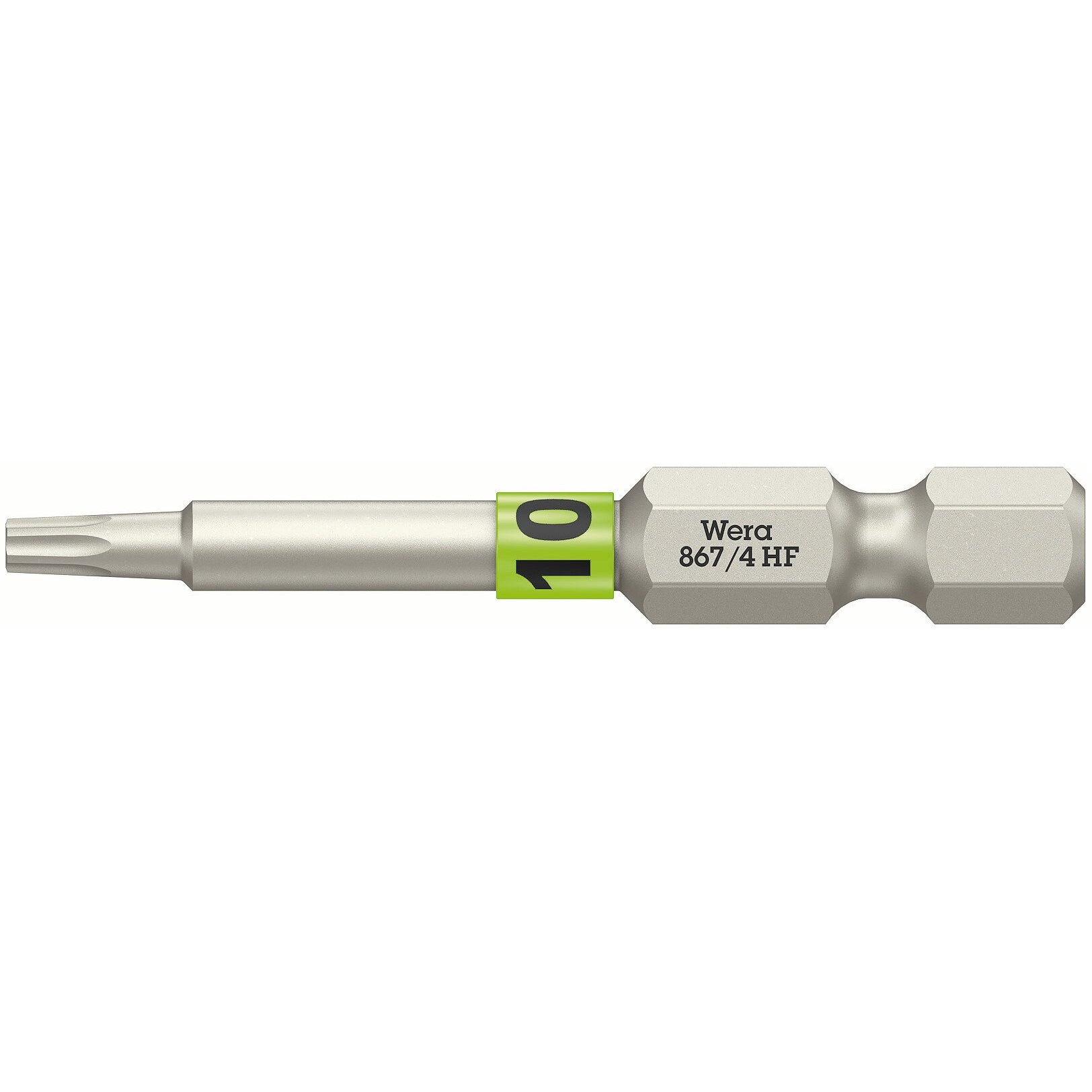 Wera 867/4 TORX® HF Bits with holding function, TX 10 x 50 mm