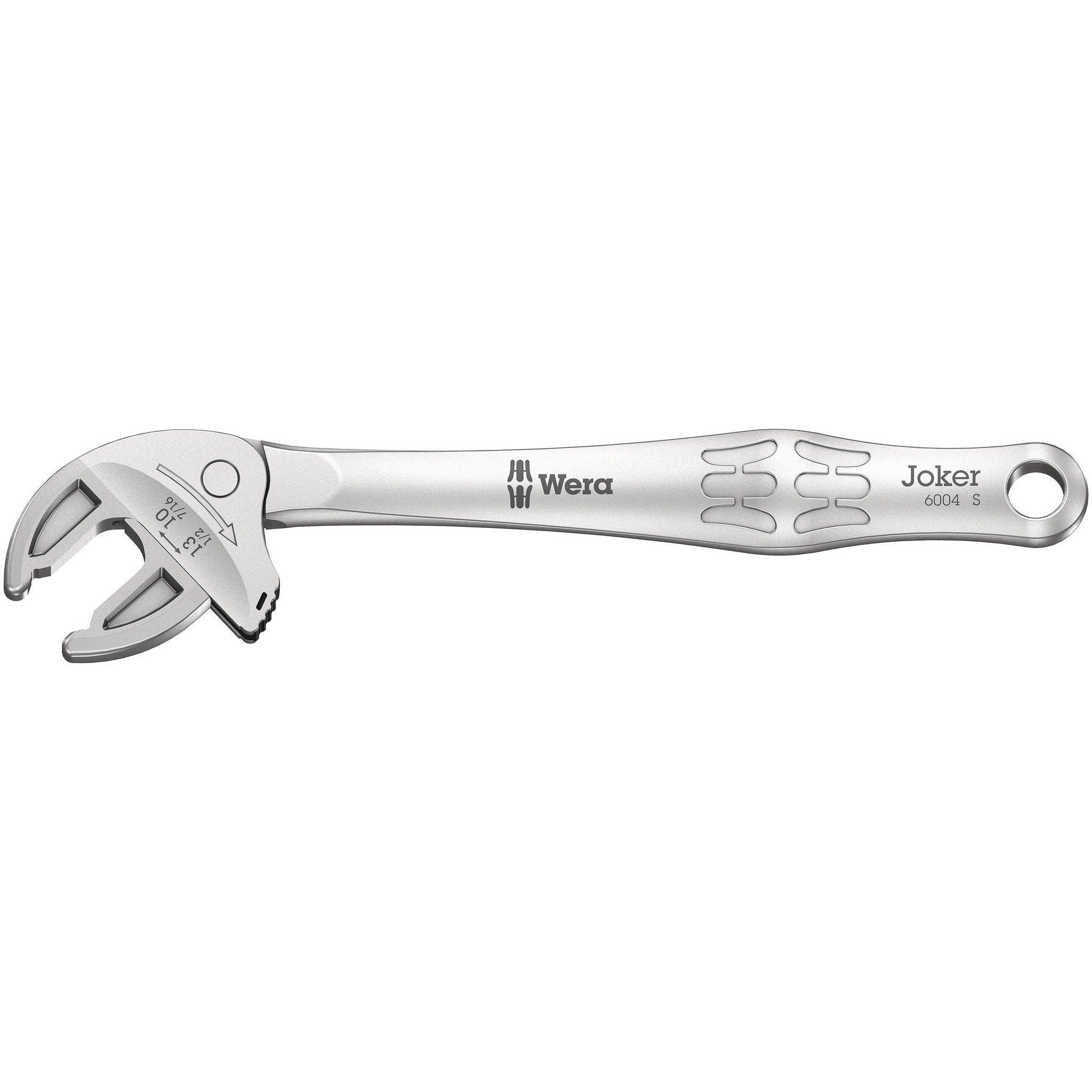 Wera 6004 Joker S Self-setting spanner, 10; 11; 12; 13 x 7/16; 1/2" x 154 mm