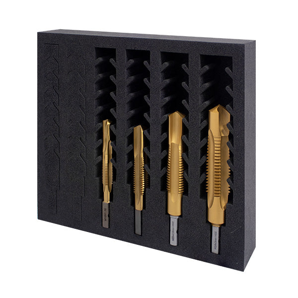 HMT VersaDrive HD Combi Drill-Tap InsertFoam Set, M12, M16, M20, M24