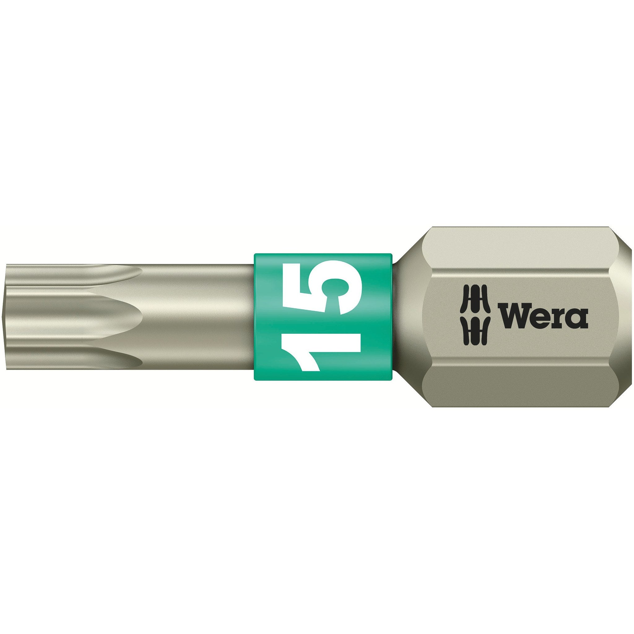 Wera 3867/1 TS TORX® bits, stainless, TX 15 x 25 mm