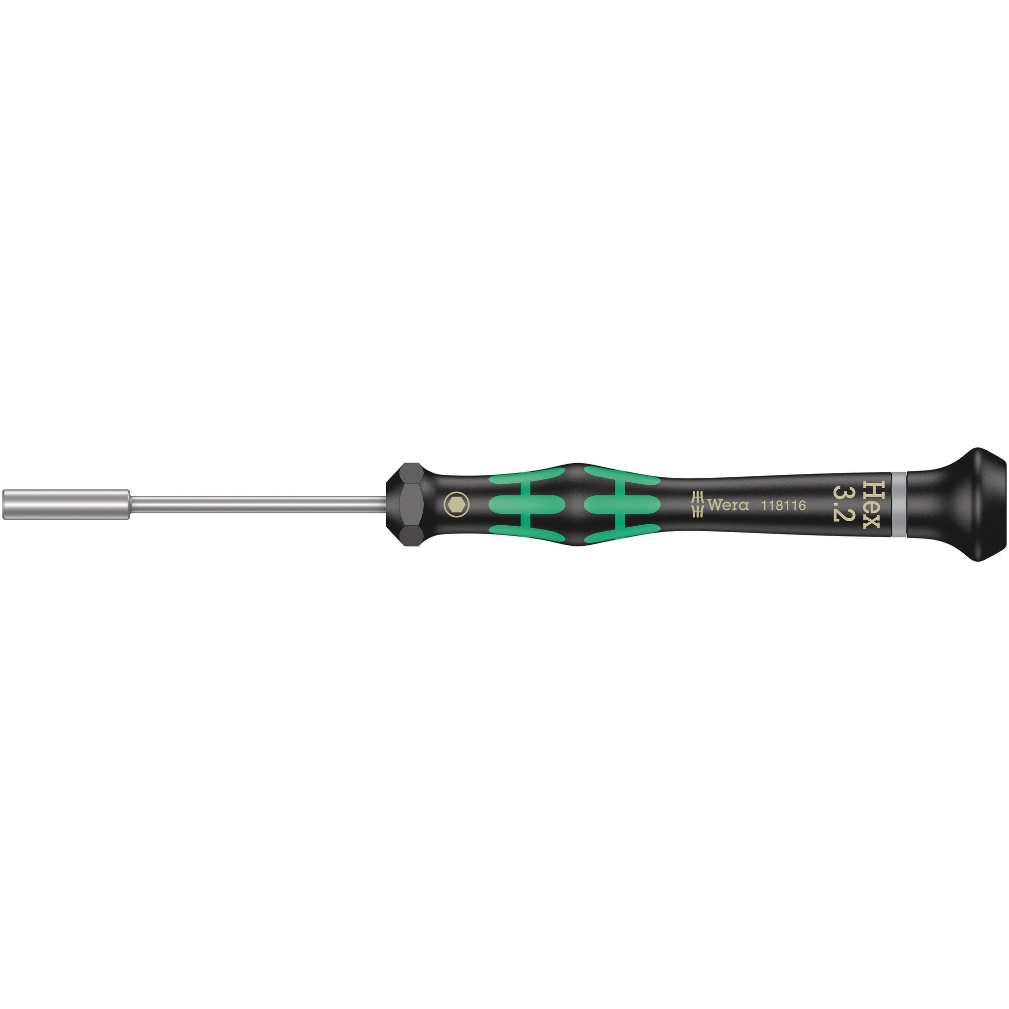 Wera 2069 Nutdriver for electronic applications, 3.2 x 60 mm