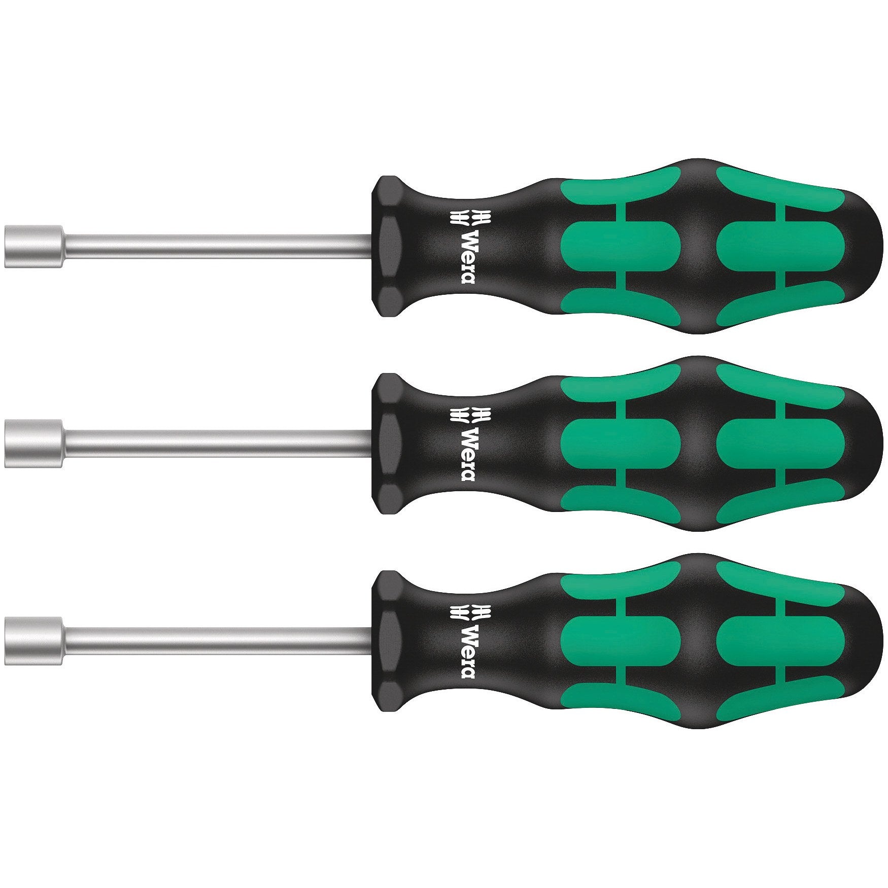 Wera 395 HO/3 Sanitary Nutdriver set, 3 pieces