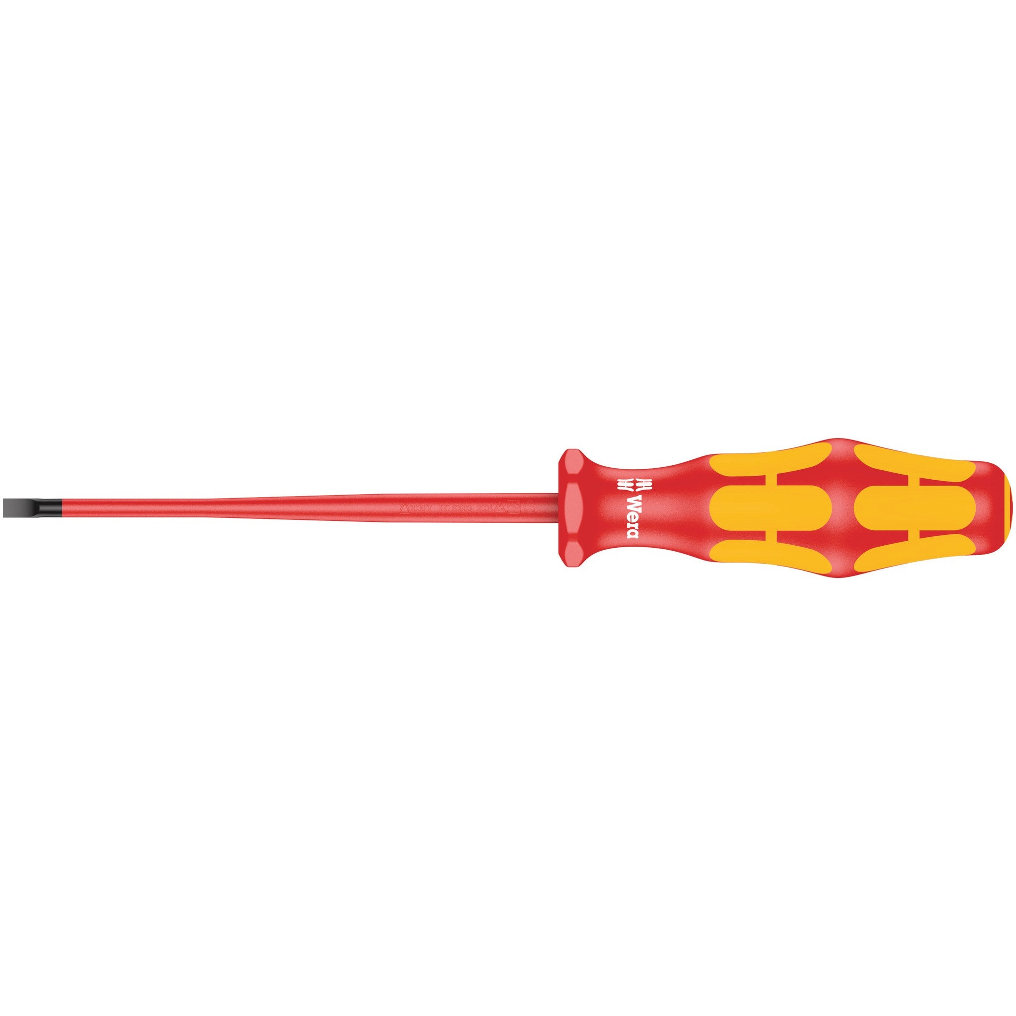 Wera 160 iS VDE Insulated screwdriver with reduced blade diameter for slotted screws,